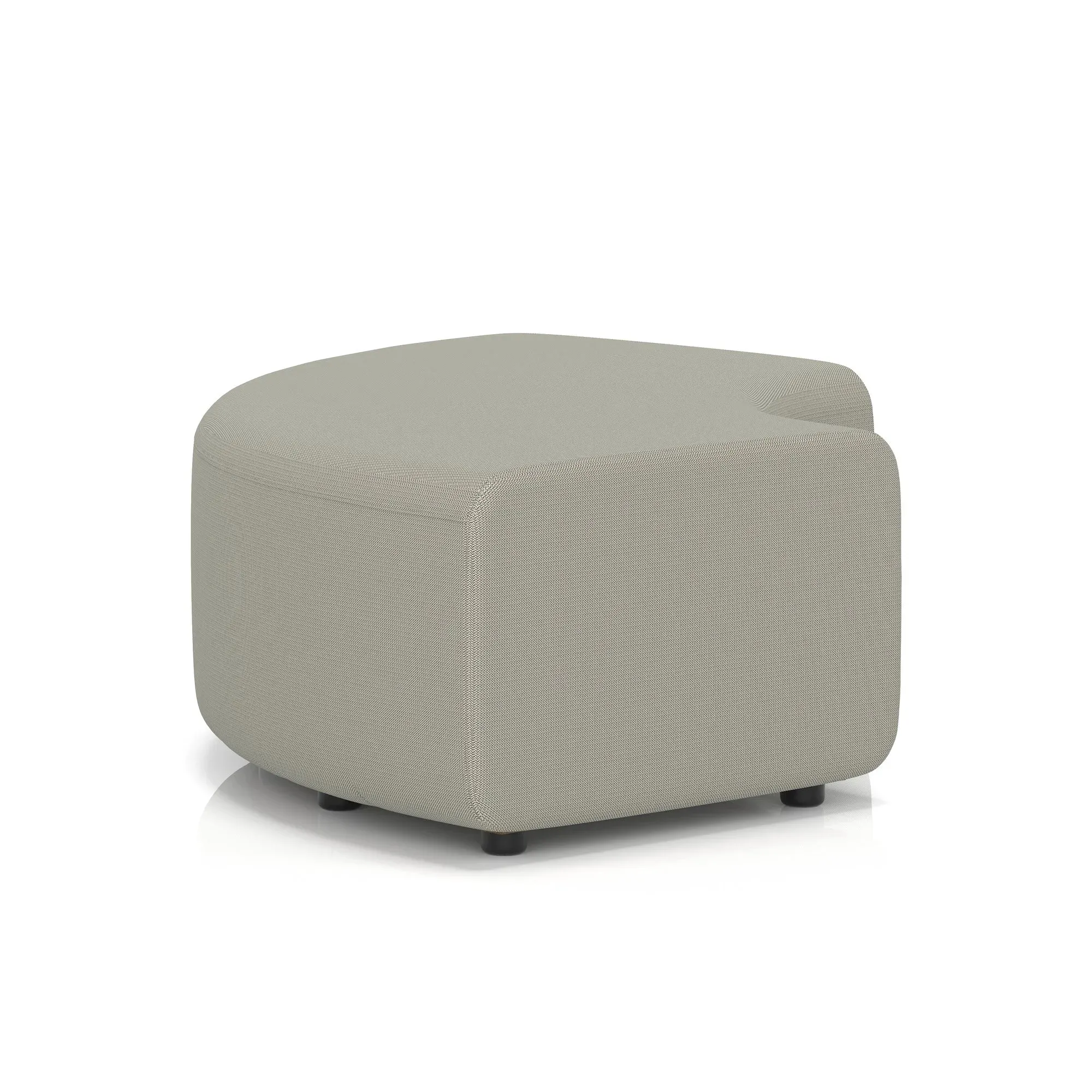 EE - Mawsley Modular Seating 90 Degree Backless Curved Unit