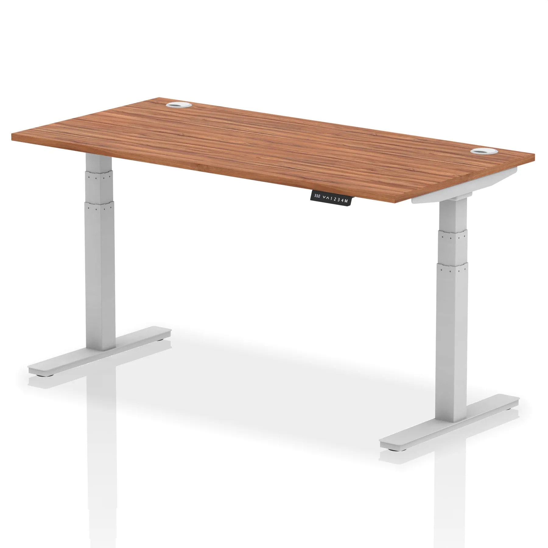 EE - Air Height Adjustable Desk With Cable Ports
