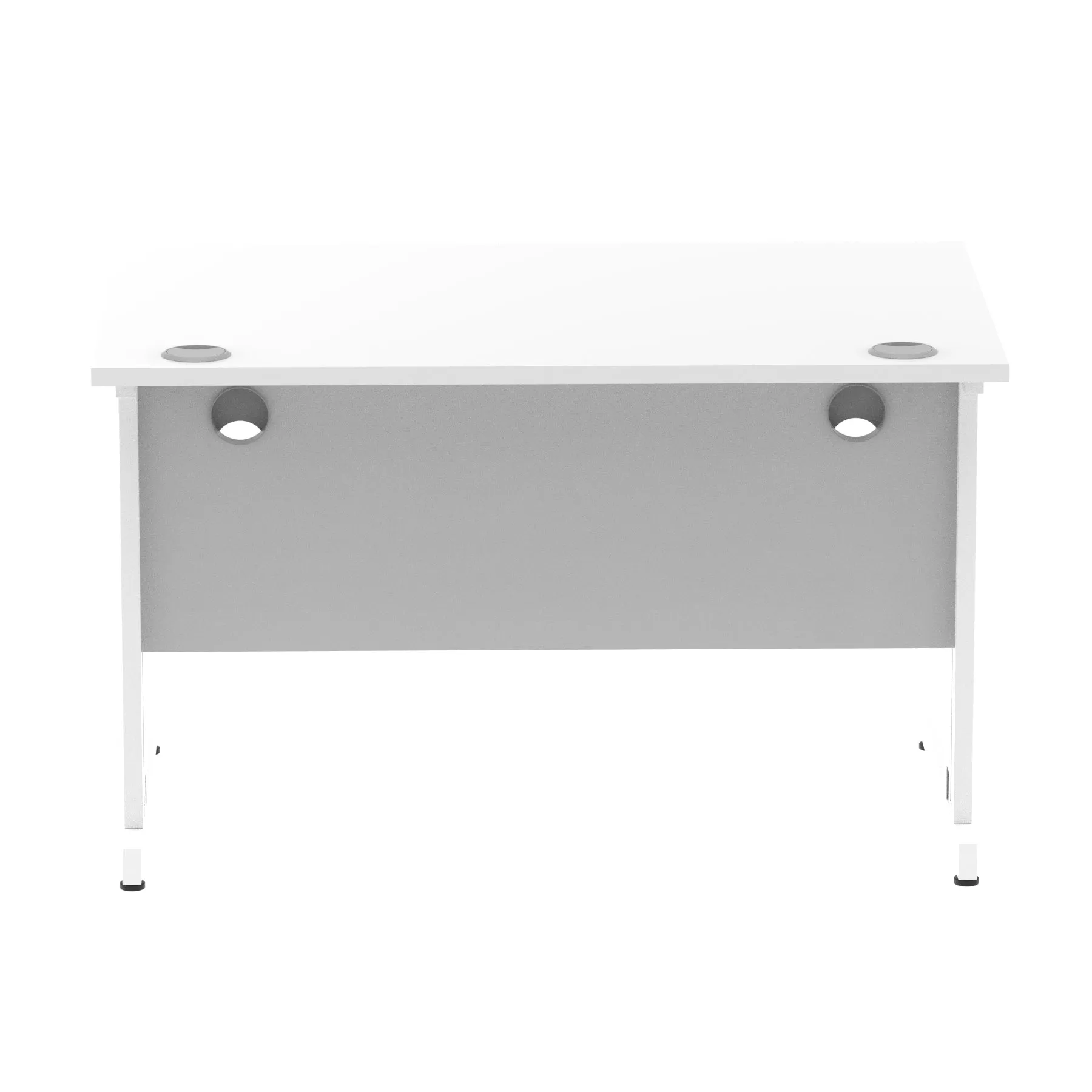 Impulse 1200mm Straight Desk Cable Managed Leg