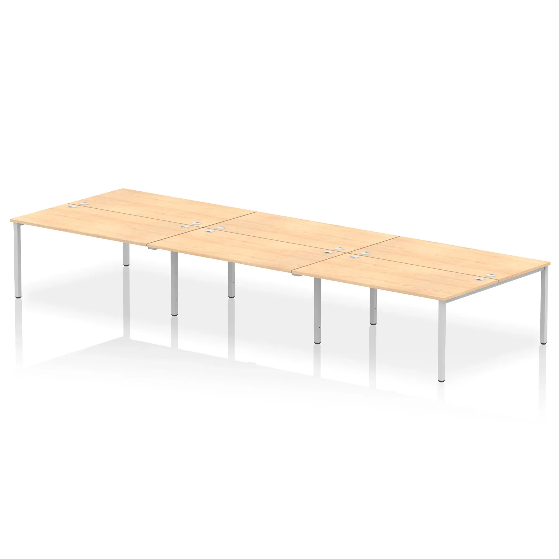 Impulse B2B Bench Desk - 6 Person