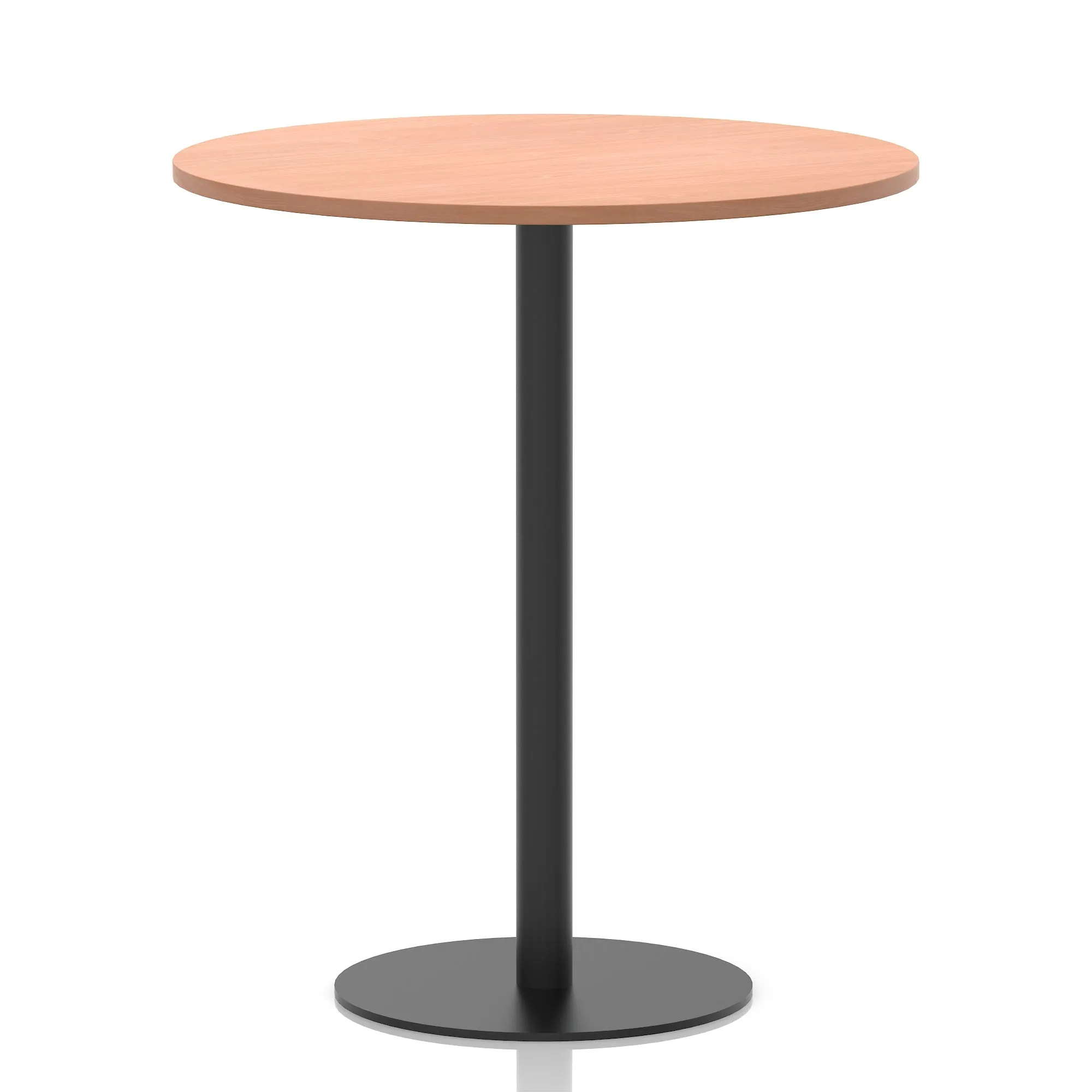 EE - Italia Round Poseur Table Black Leg