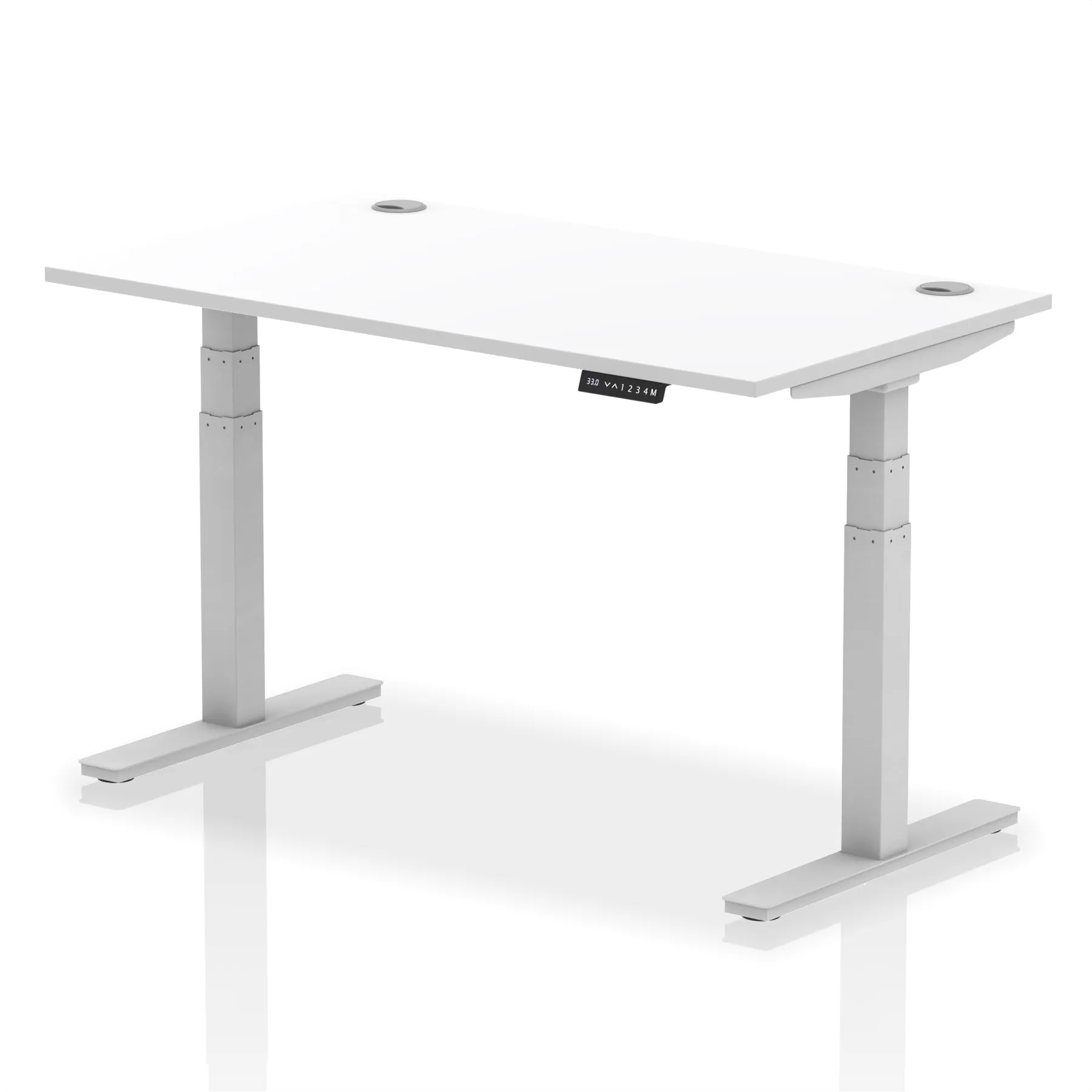 EE - Air Height Adjustable Desk With Cable Ports