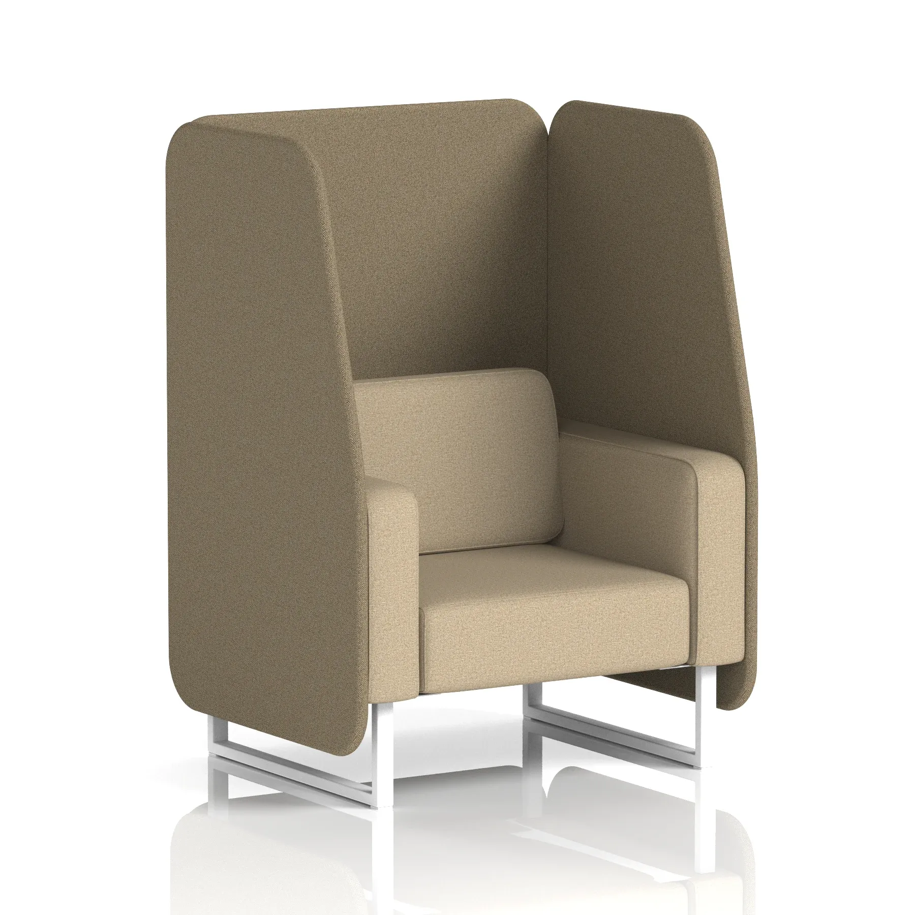Brixworth Open Booth in Two Tone