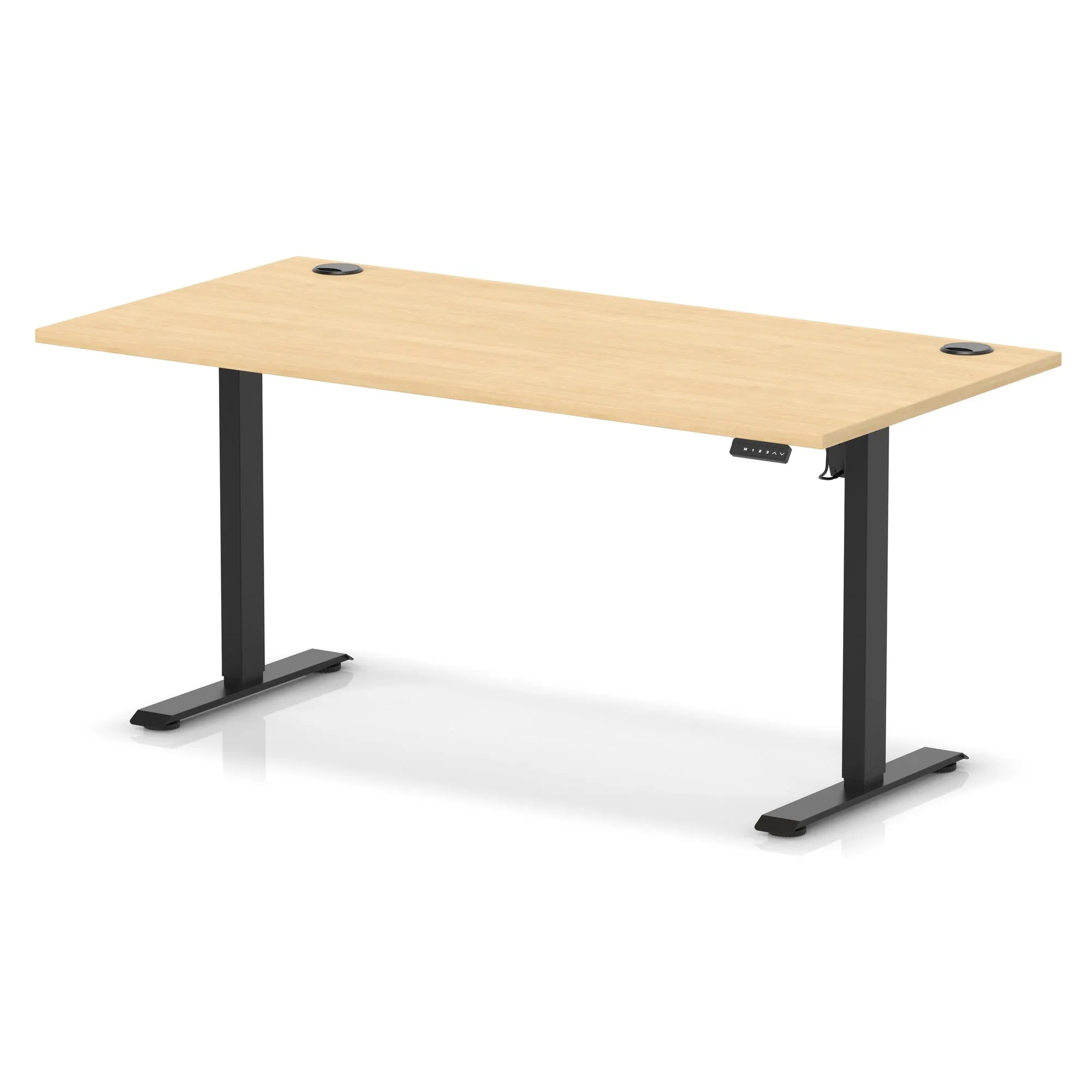 OE - Air Lite Height Adjustable Desk With Cable Ports