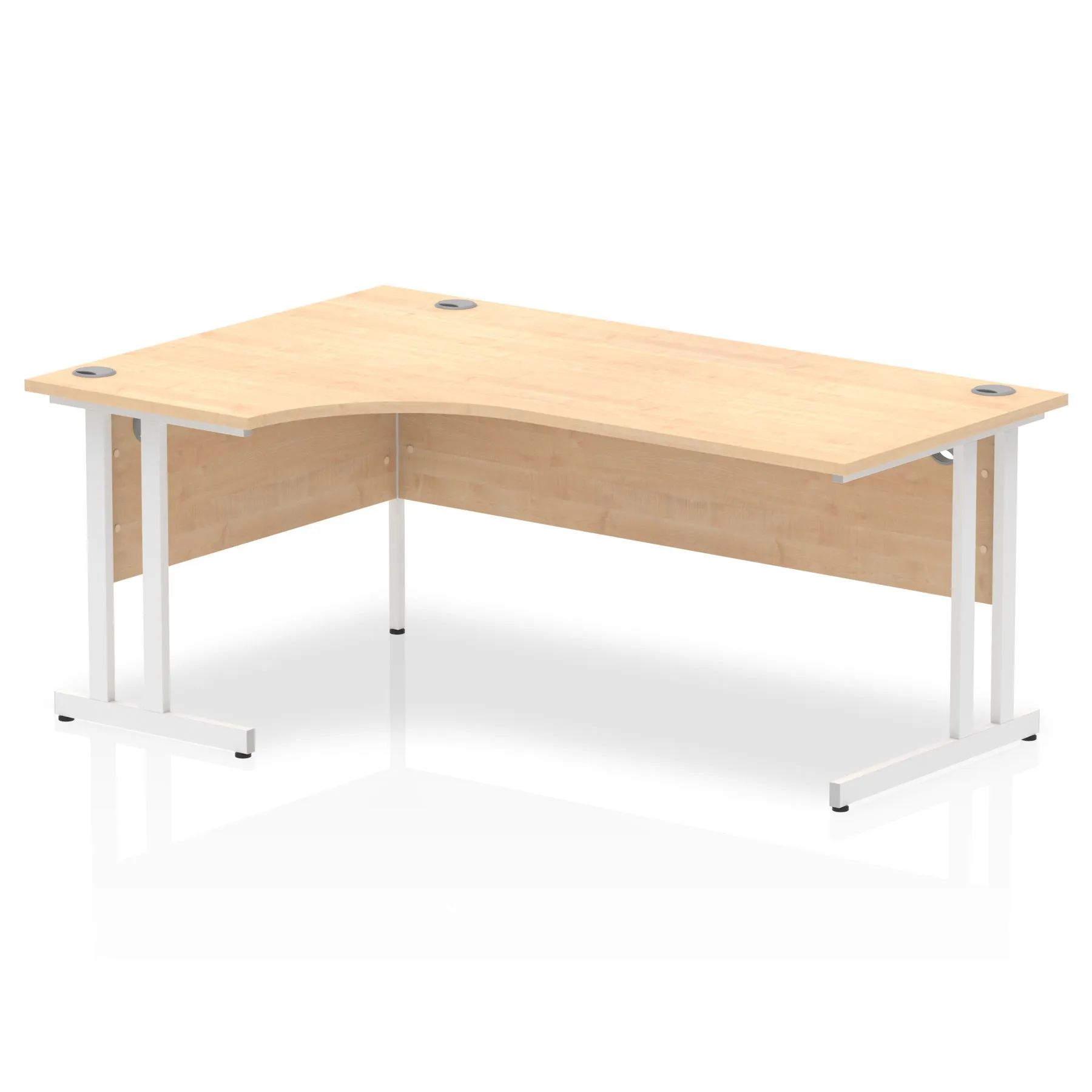 EE - Impulse 1800mm Left Crescent Desk Cantilever Leg