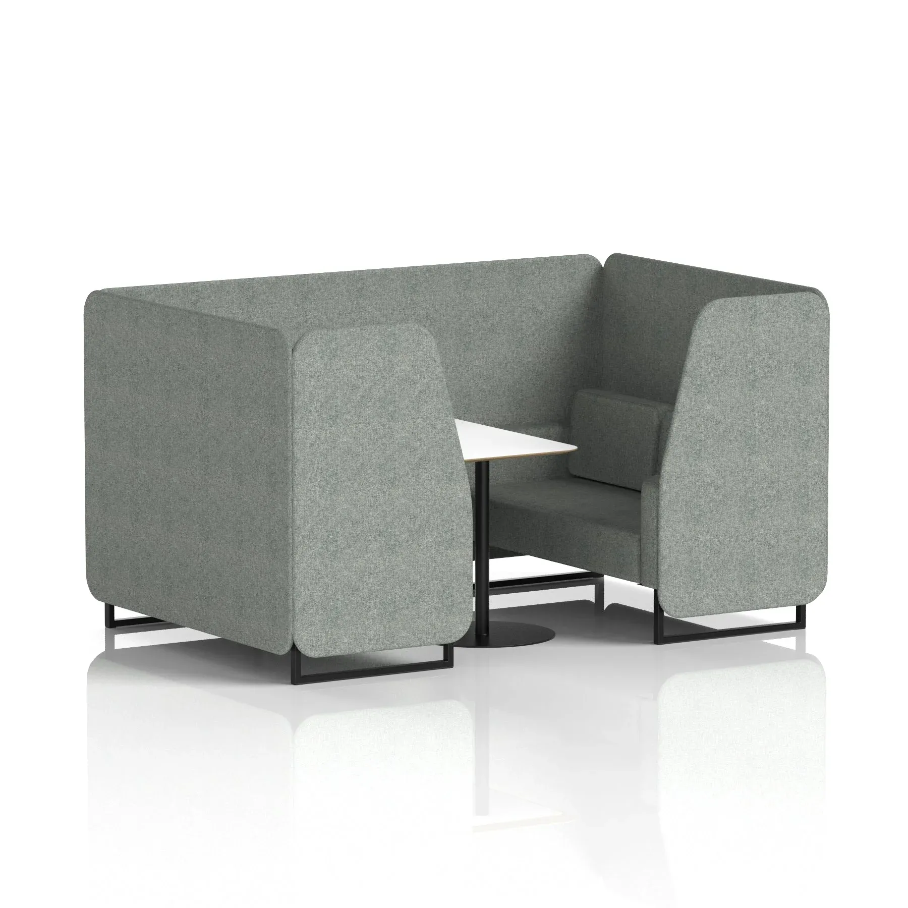 EE - Brixworth Booth With White Table In Single Tone