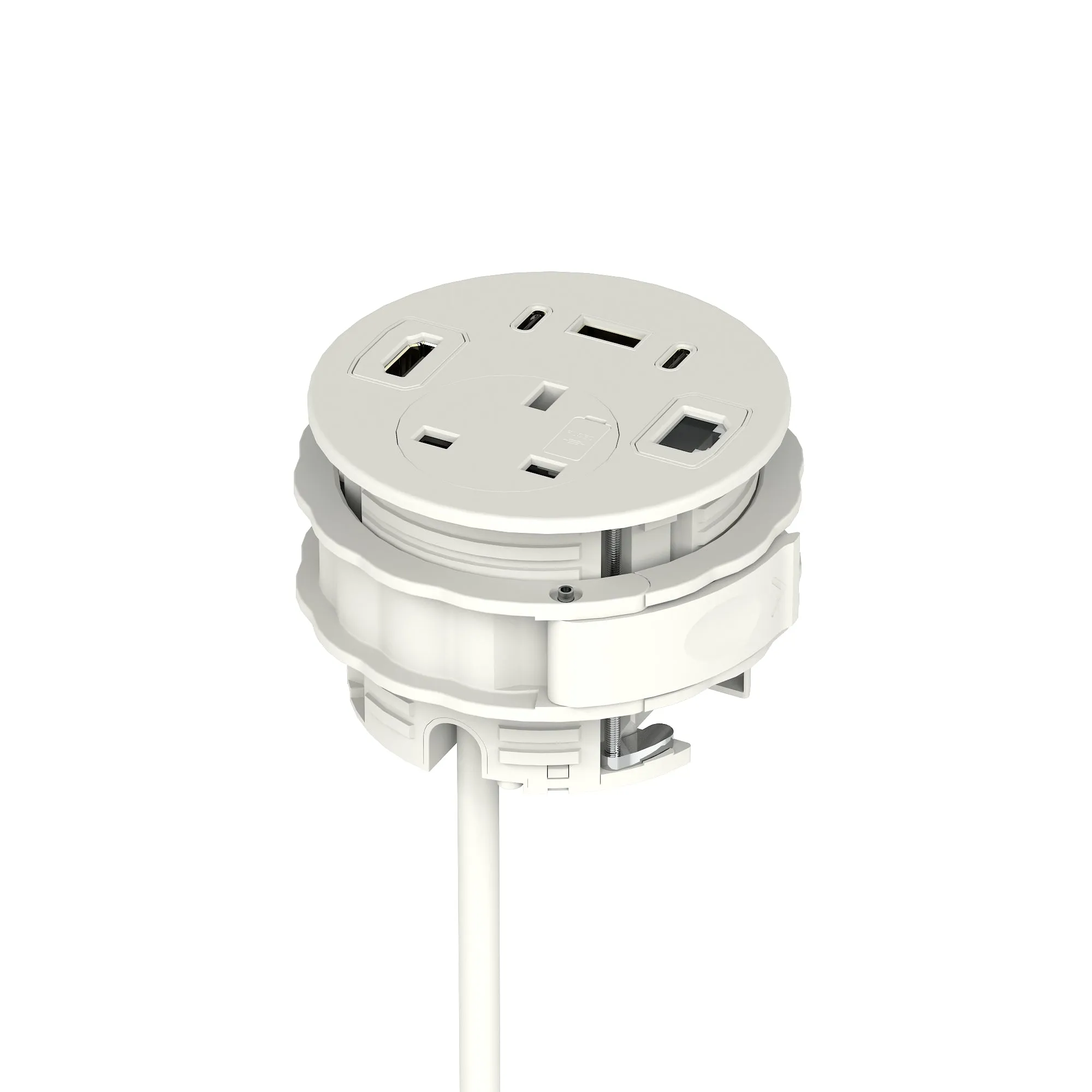 Volta Round Power Unit Module 1x Socket
