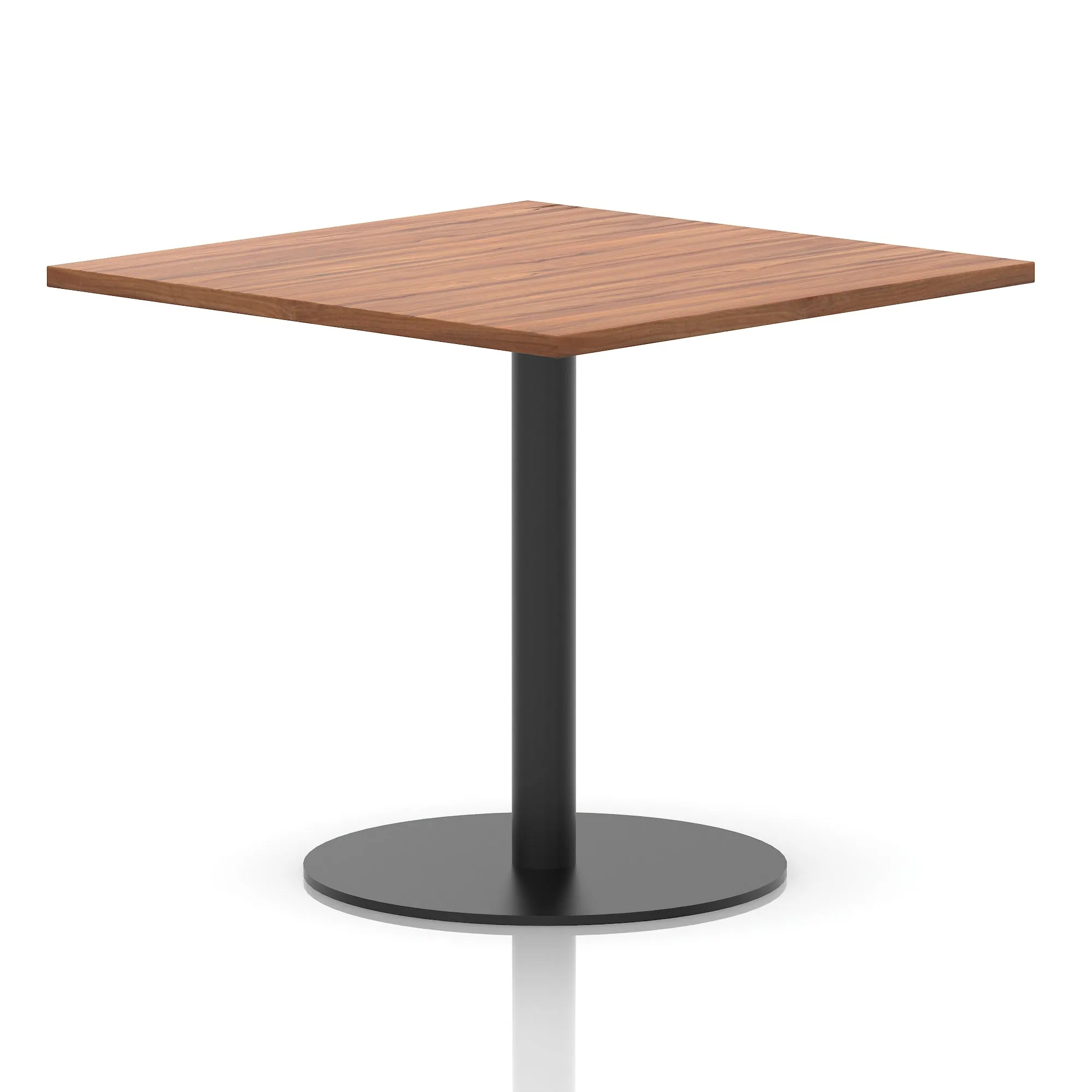 EE - Italia Square Poseur Table Black Leg
