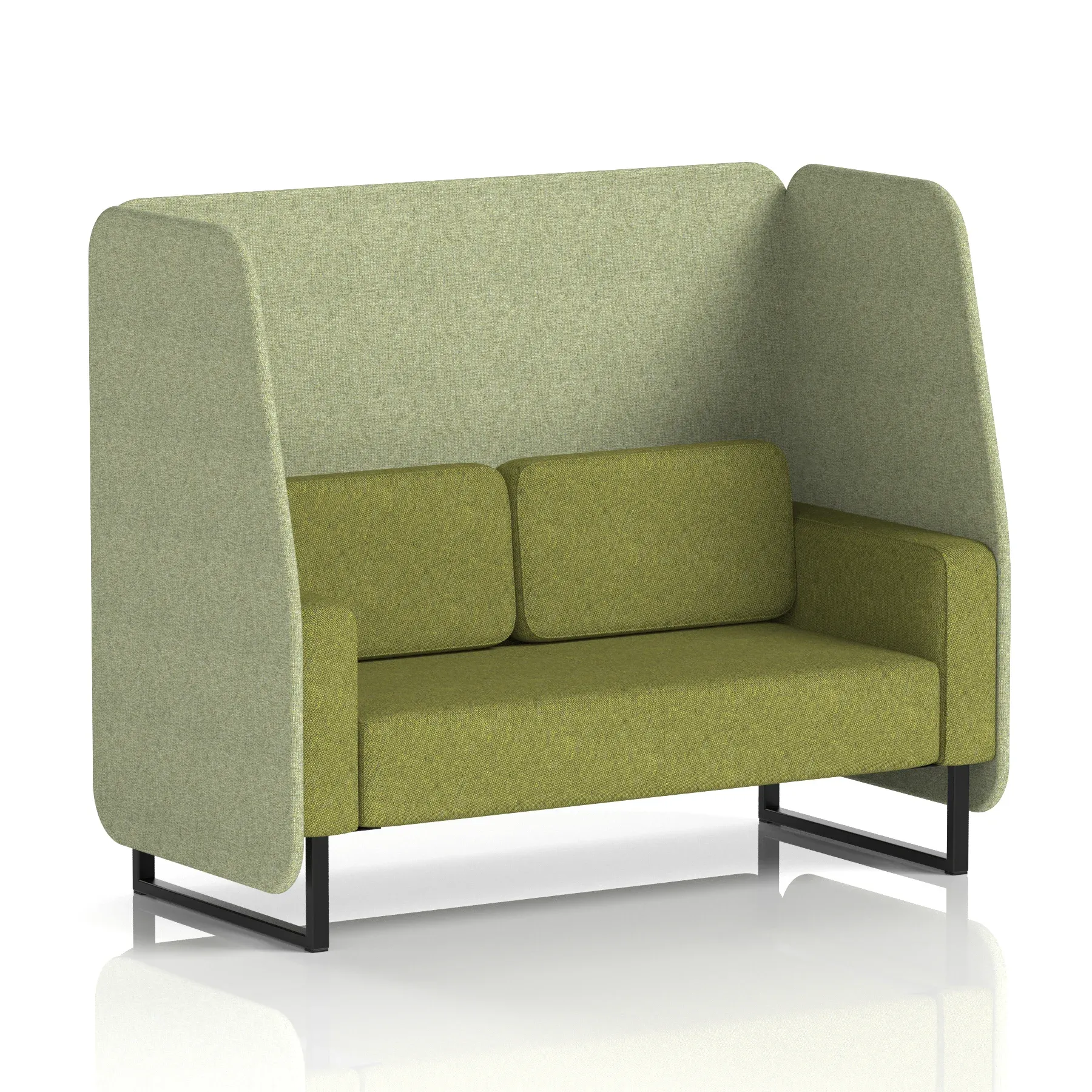 Brixworth Open Booth in Two Tone
