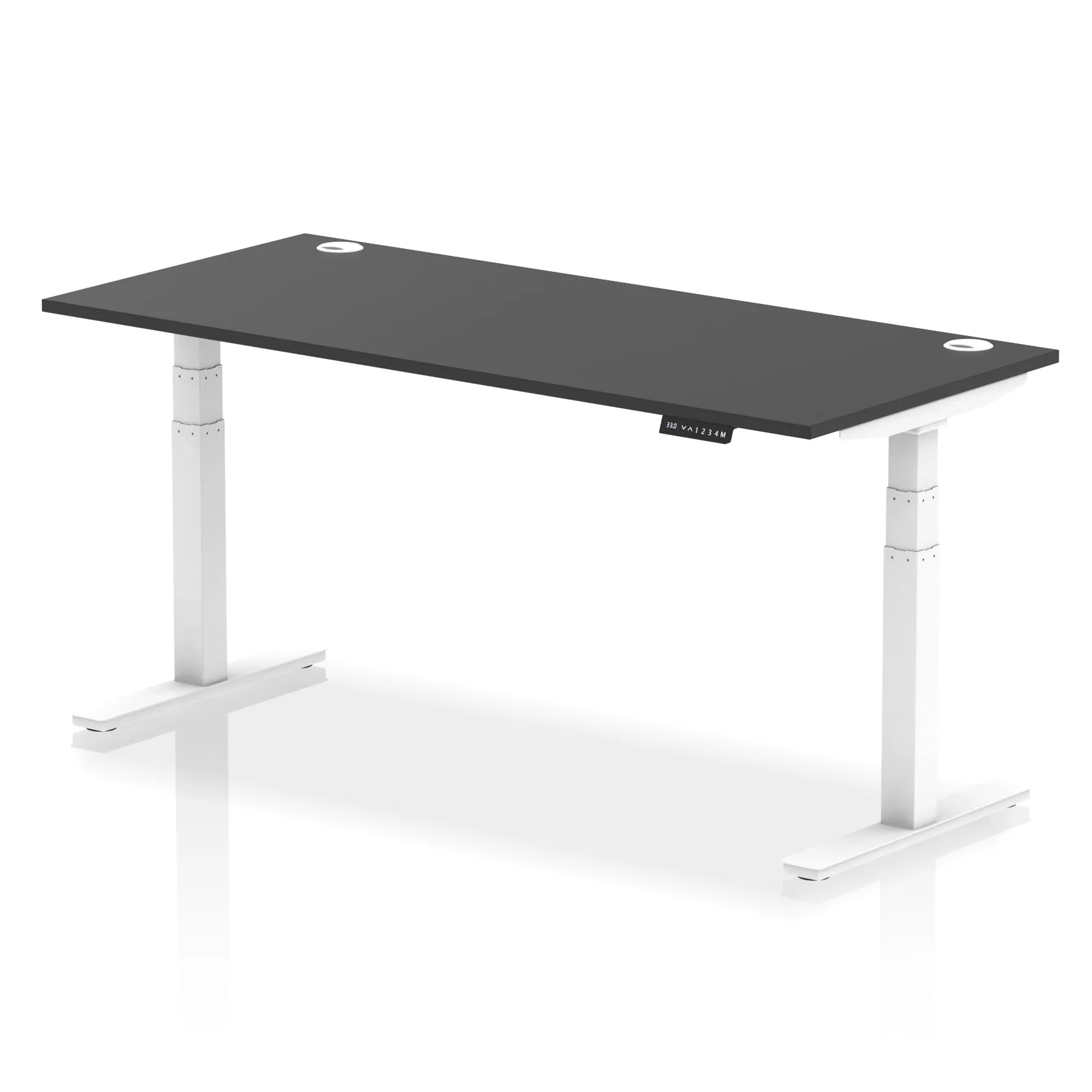 EE - Air Height Adjustable Desk With Cable Ports
