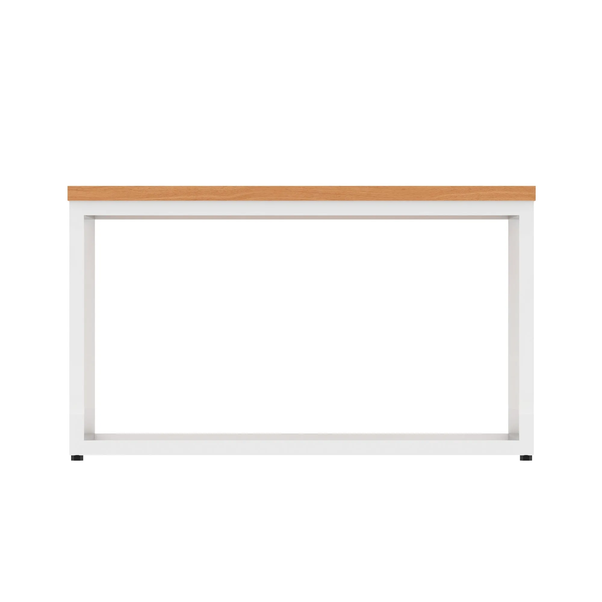Impulse Square Coffee Table With Metal Frame