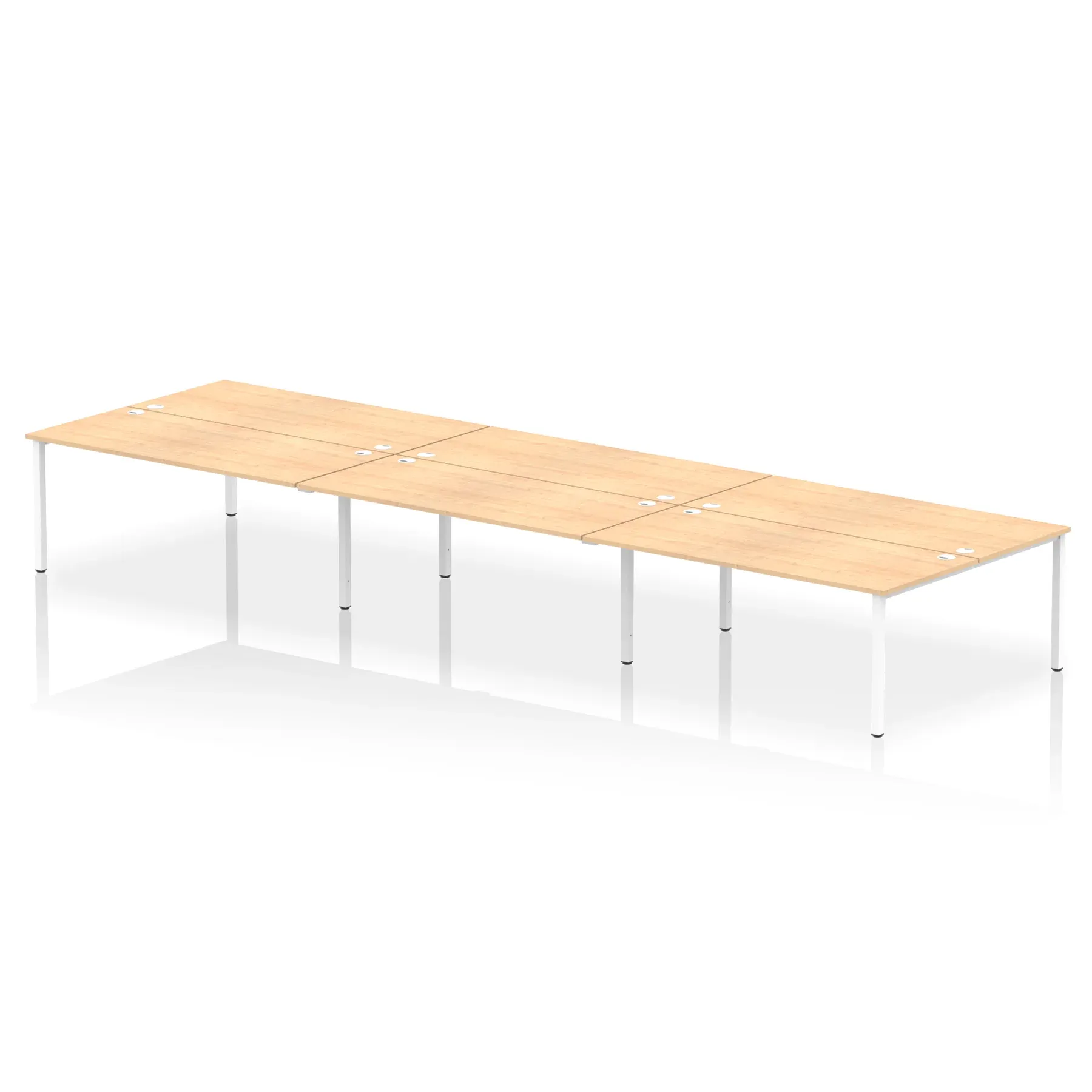 Impulse B2B Bench Desk - 6 Person