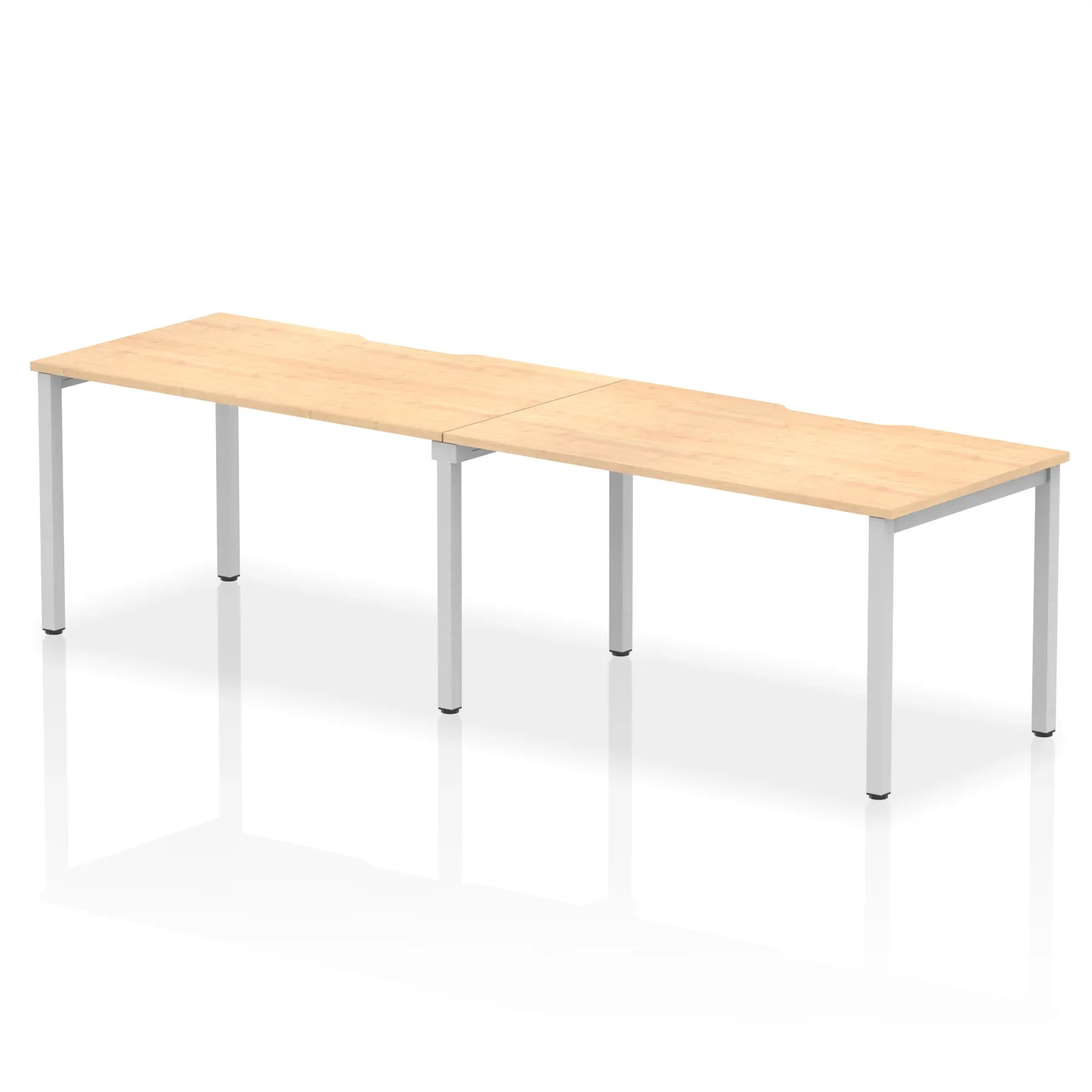 Evolve Plus Single Row Bench Desk - 2 Person