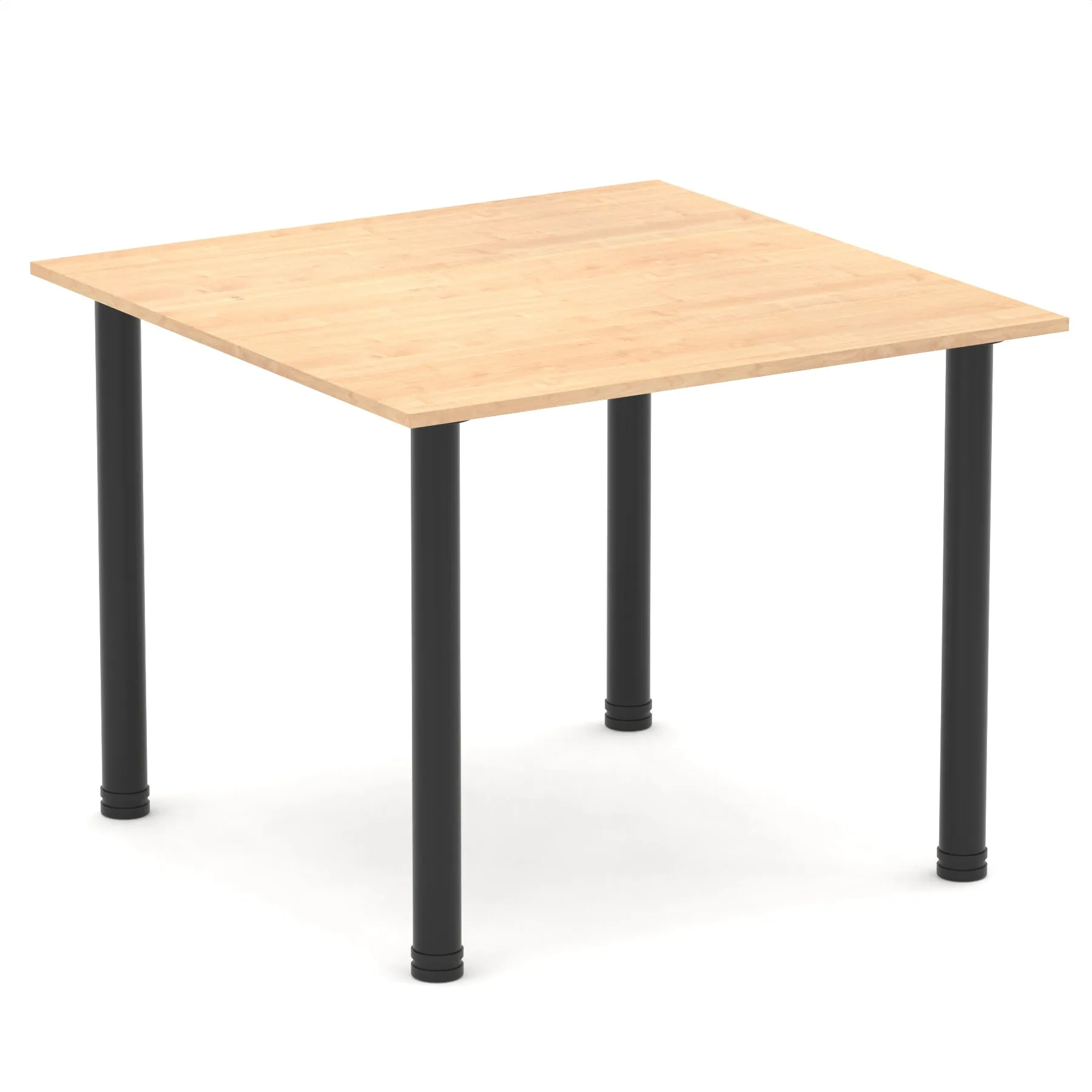 Impulse Square Table With Post Leg