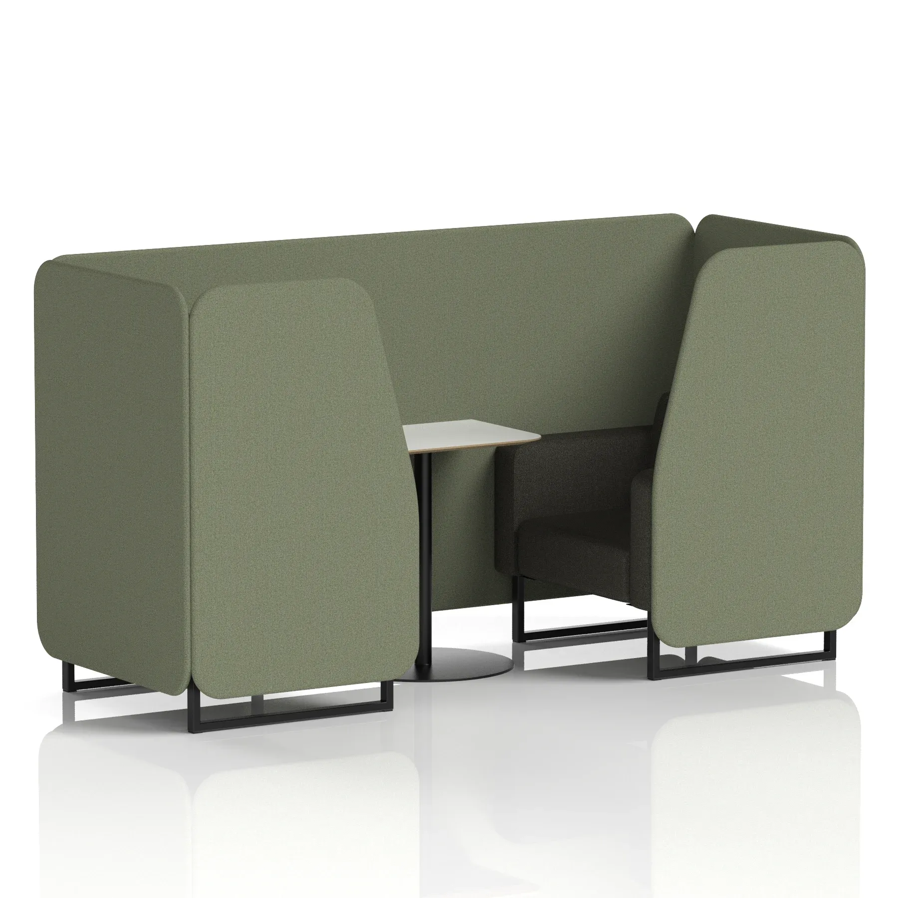 Brixworth Booth With White Table In Two Tone