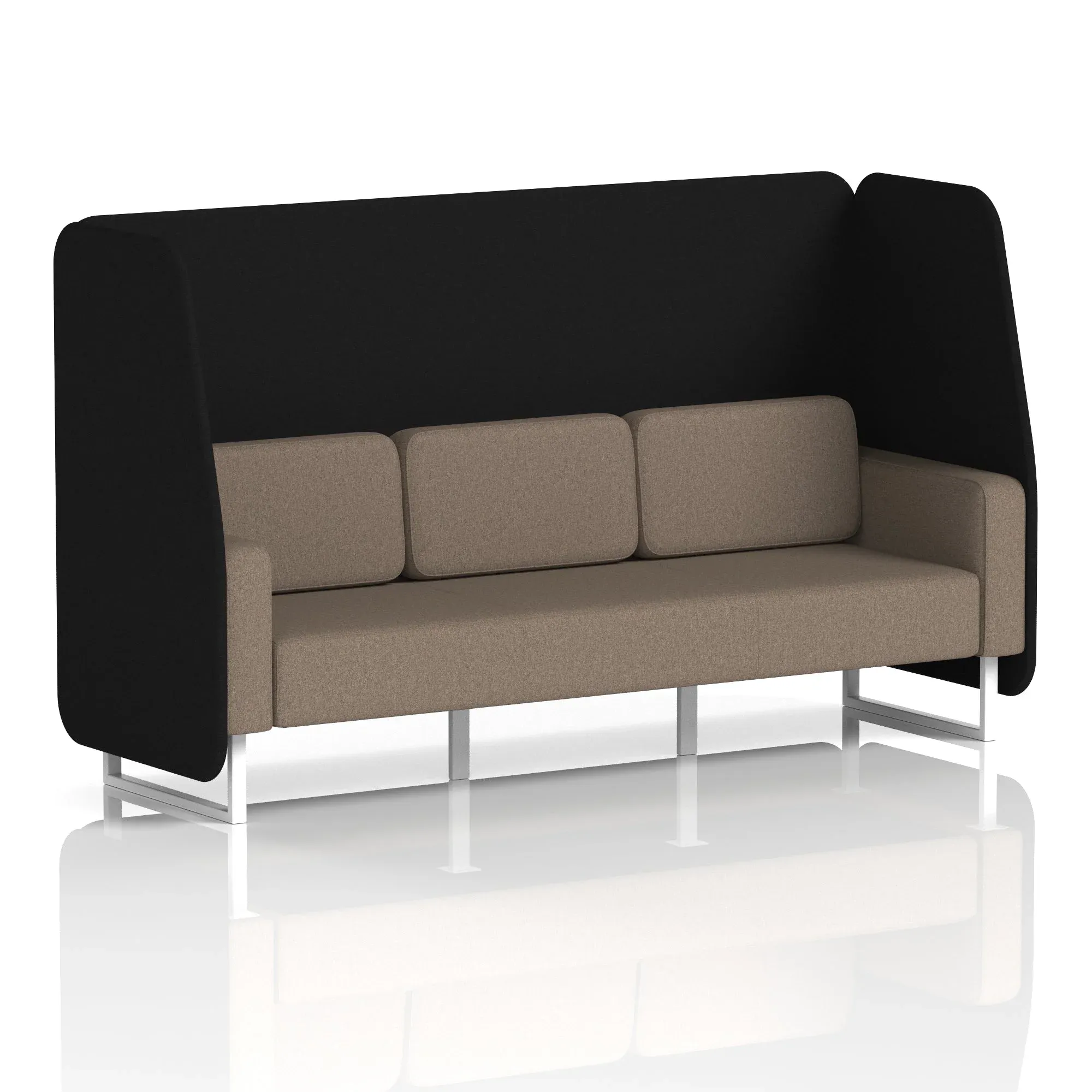Brixworth Open Booth in Two Tone