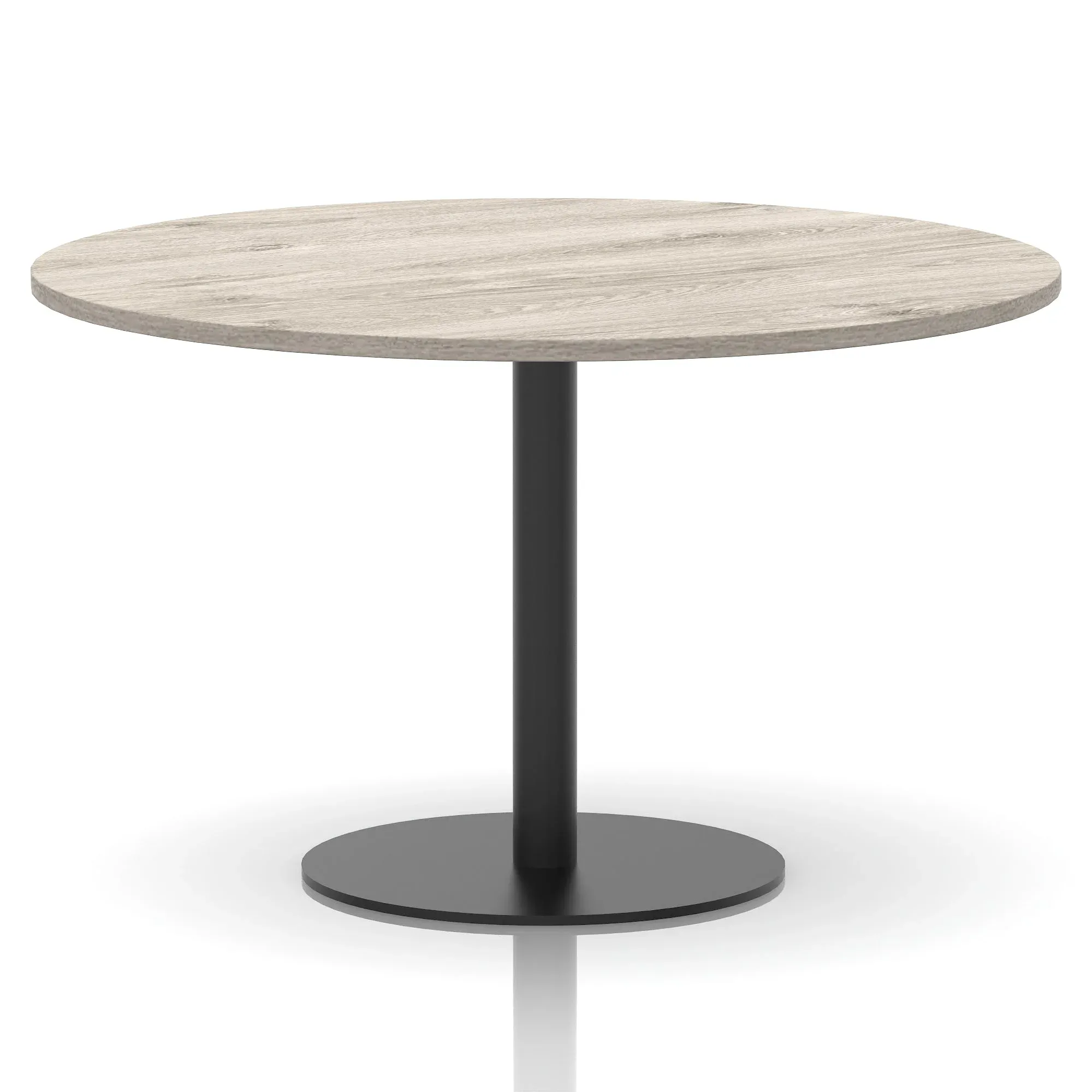 EE - Italia Round Poseur Table Black Leg