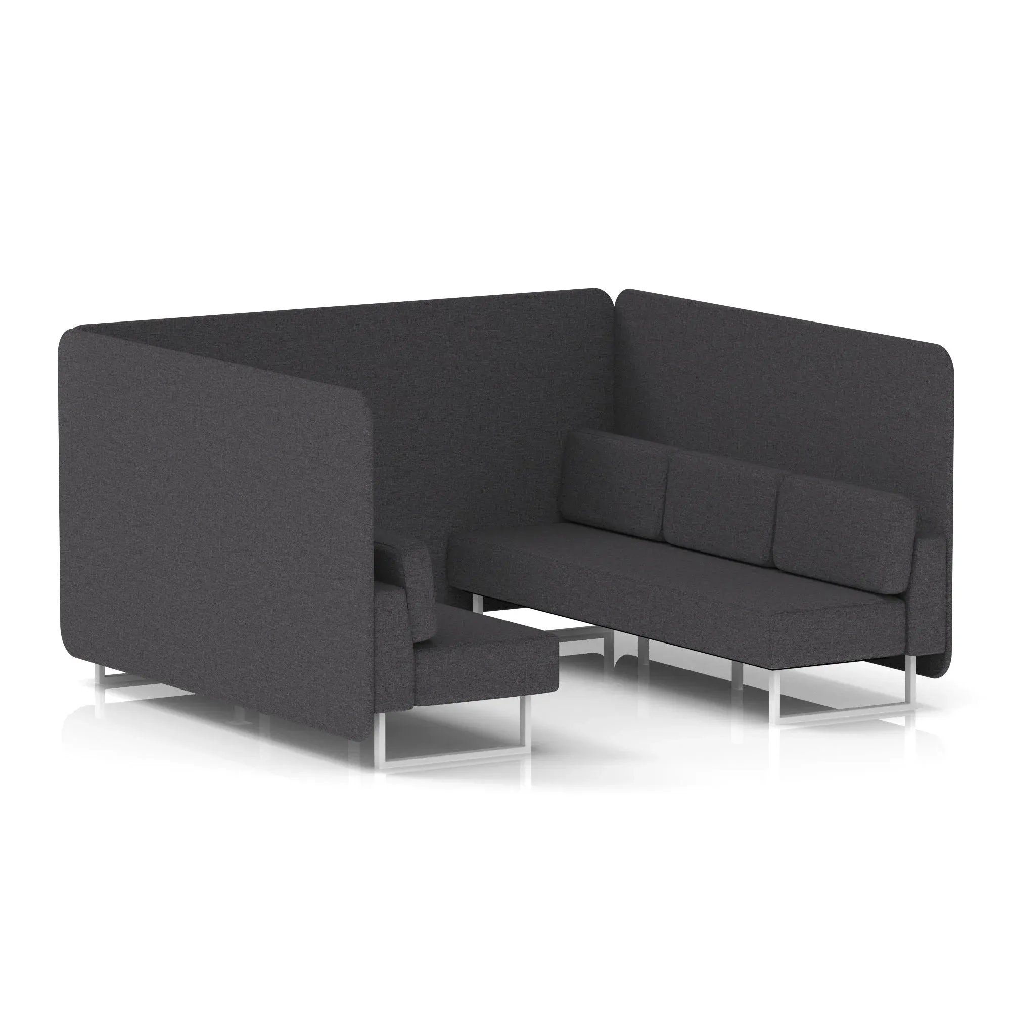 Brixworth Bench Booth in Single Tone