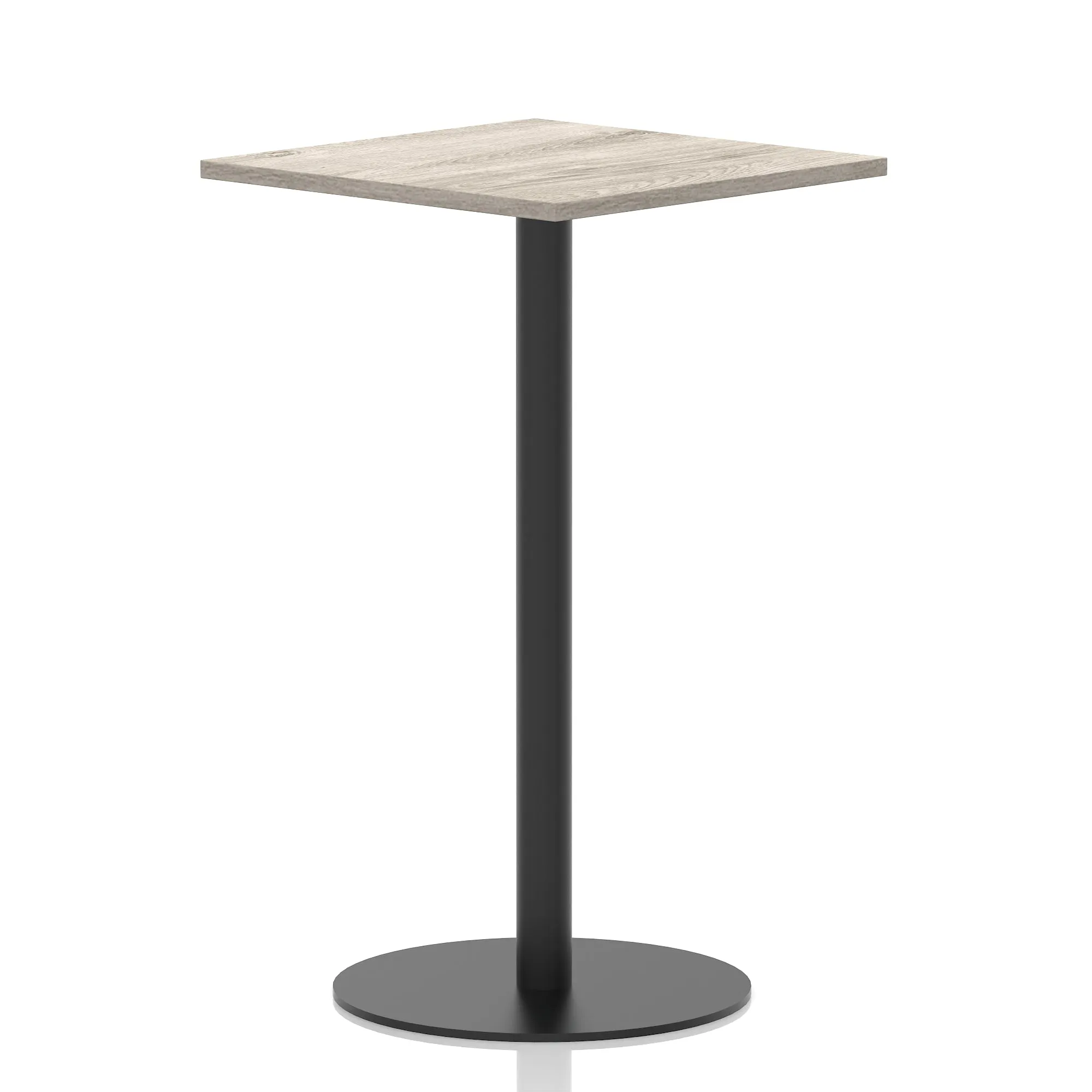 EE - Italia Square Poseur Table Black Leg