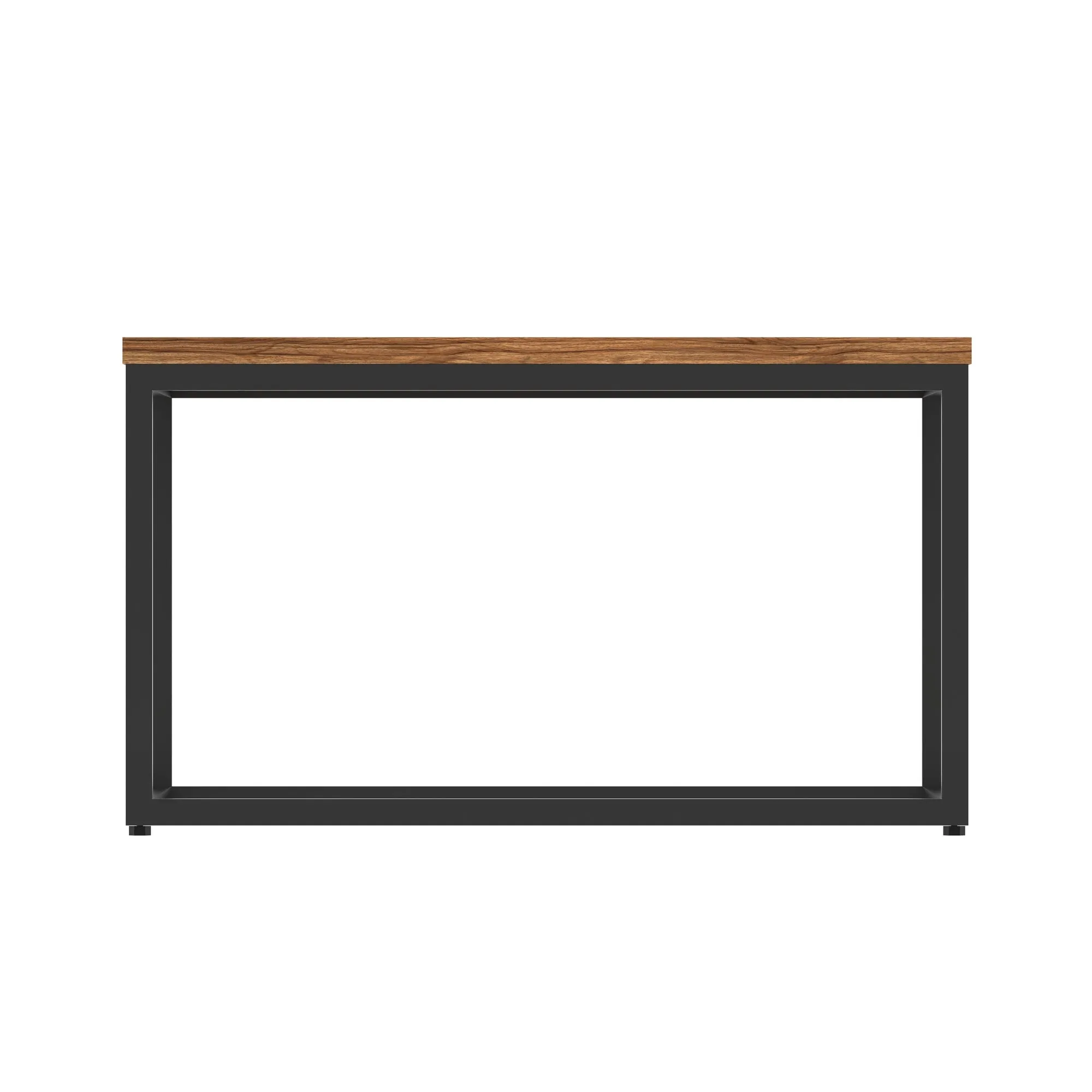 Impulse Square Coffee Table With Metal Frame