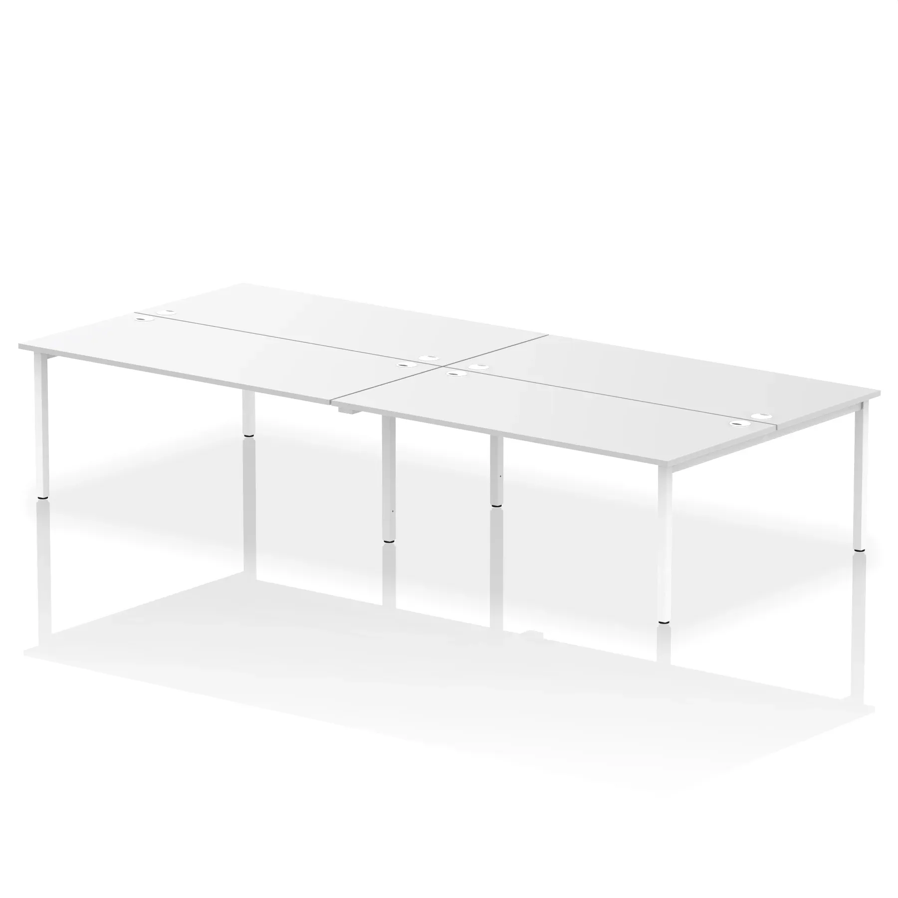 Impulse B2B Bench Desk - 4 Person