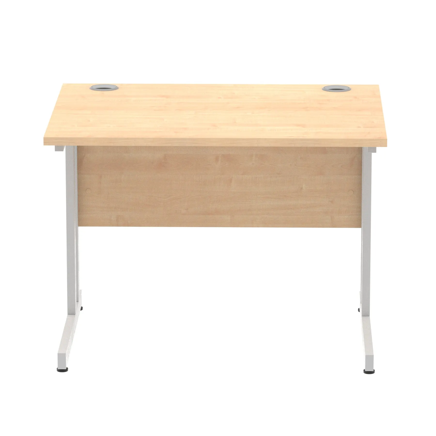 Impulse 1000mm Straight Desk Cantilever Leg
