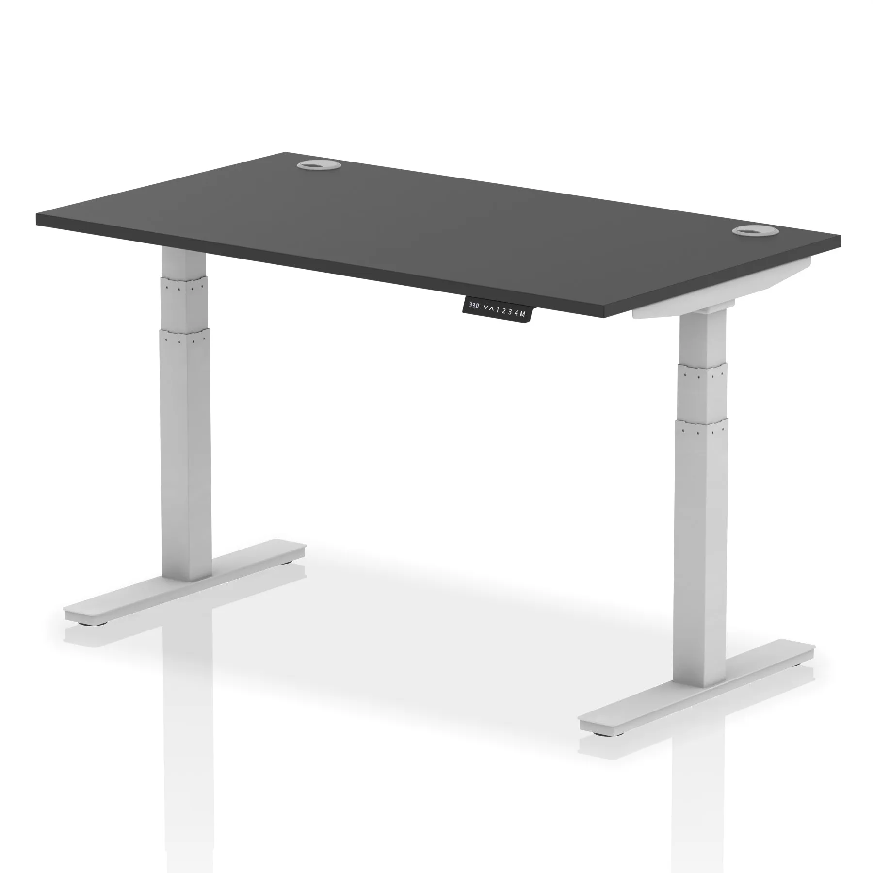 EE - Air Height Adjustable Desk With Cable Ports