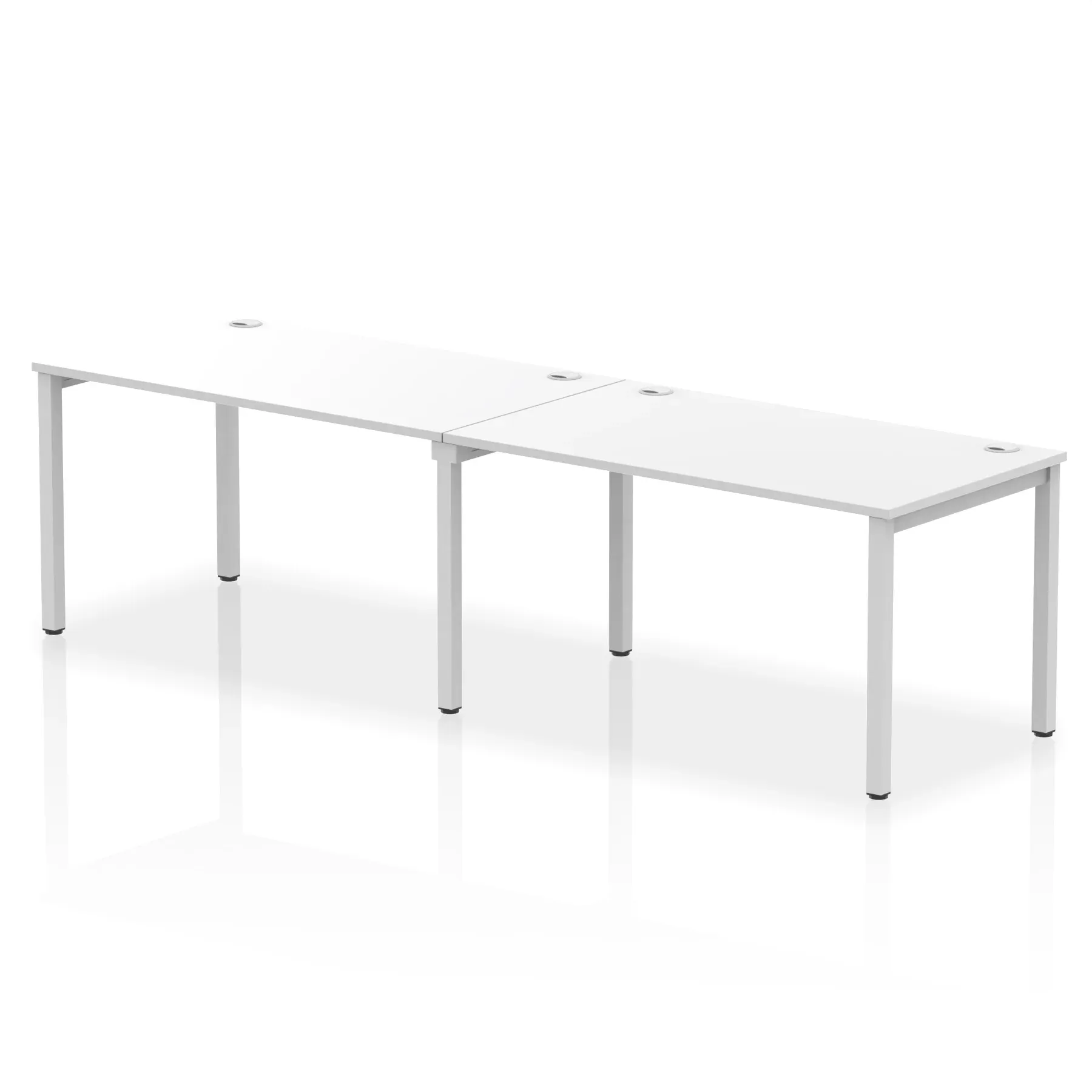 Impulse Single Row Bench Desk - 2 Person