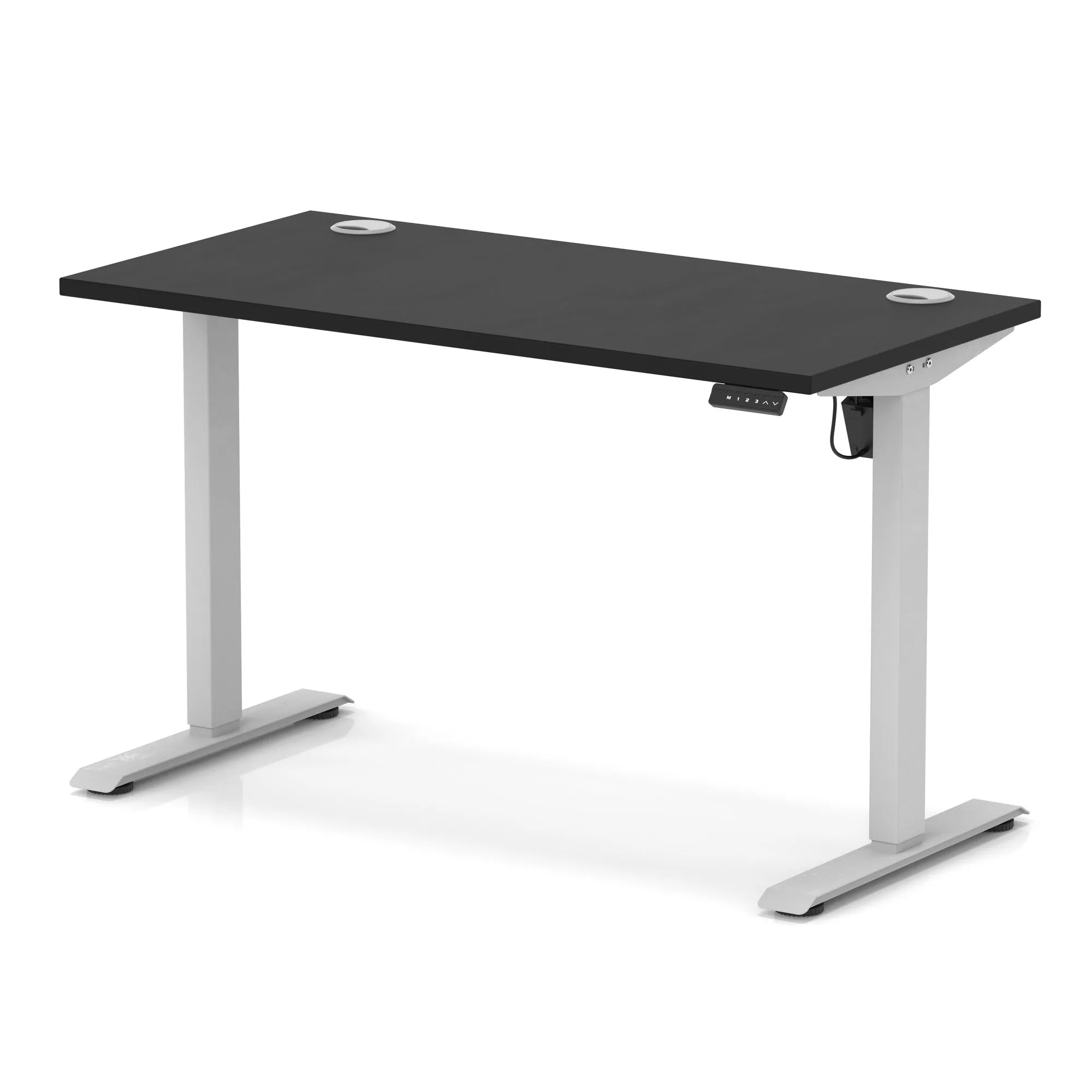 OE - Air Lite Height Adjustable Slimline Desk With Cable Ports