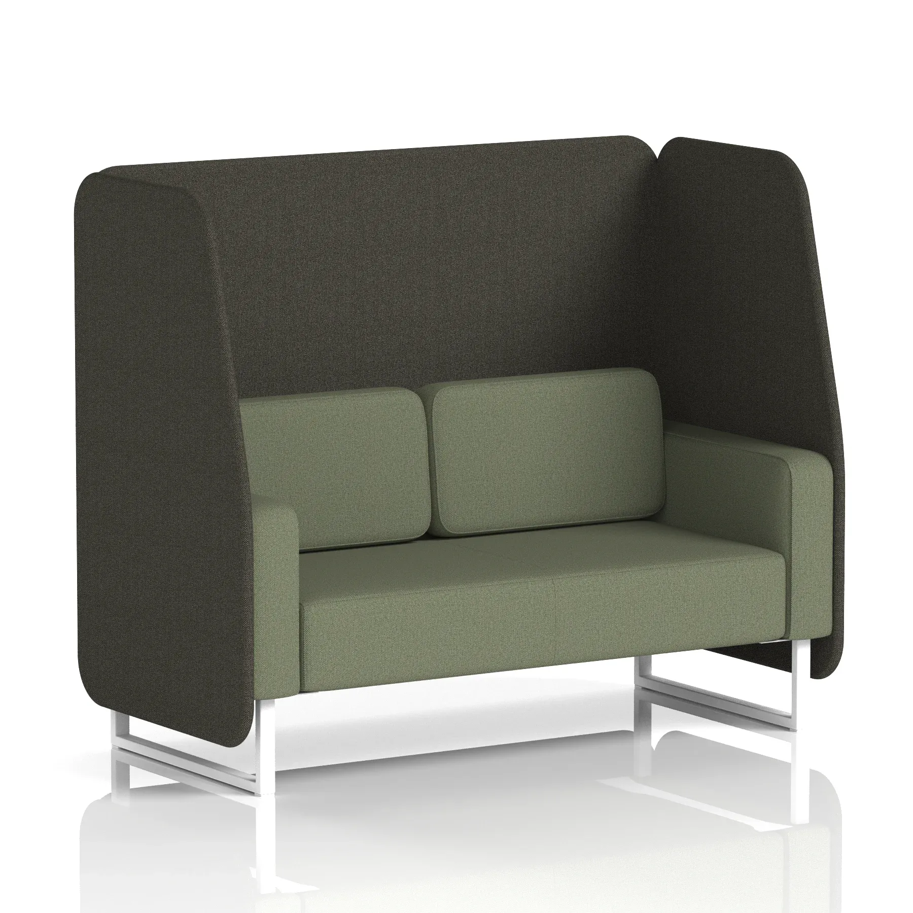 Brixworth Open Booth in Two Tone