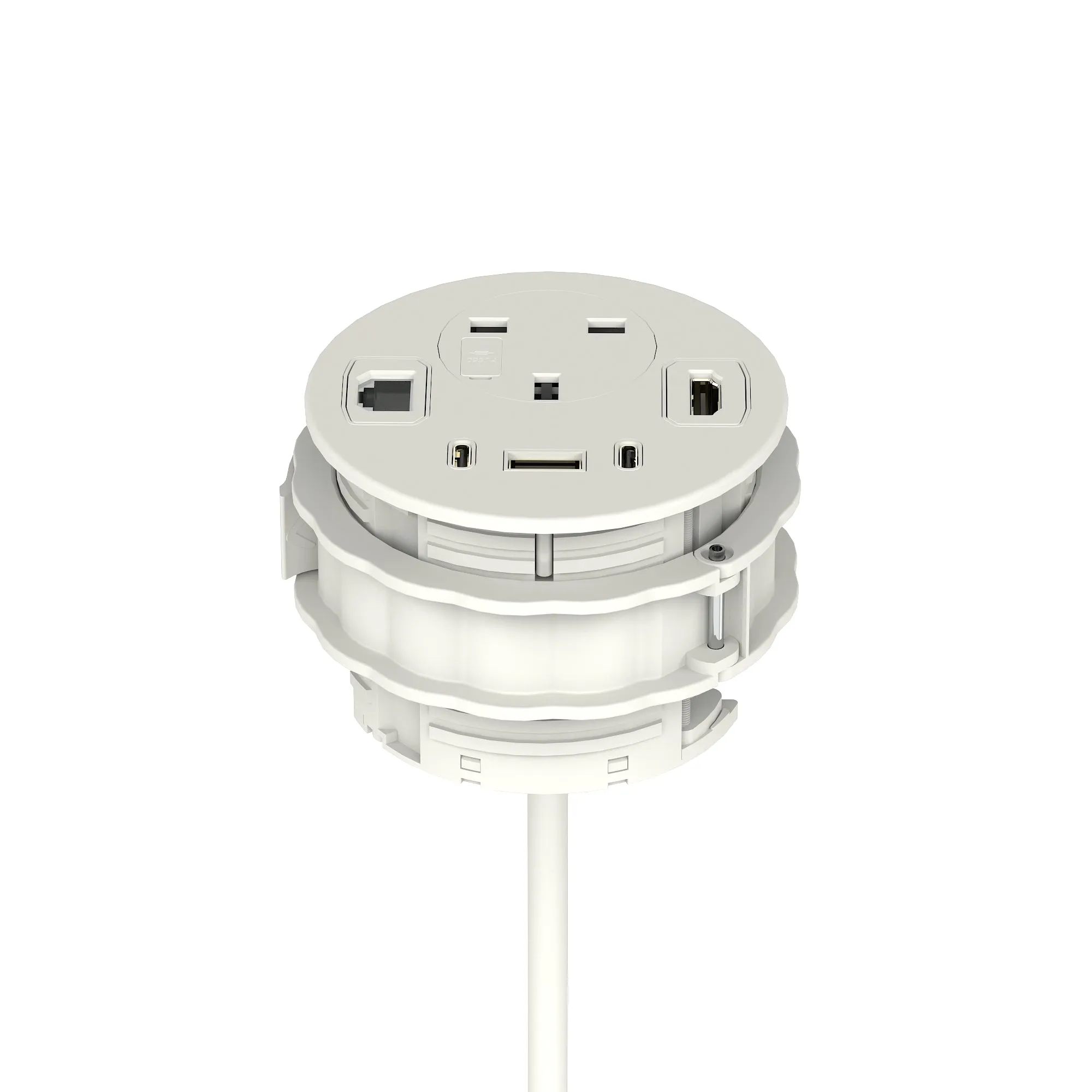 Volta Round Power Unit Module 1x Socket