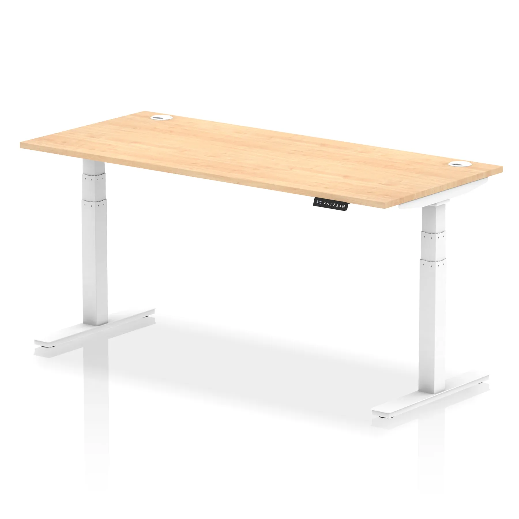 EE - Air Height Adjustable Desk With Cable Ports