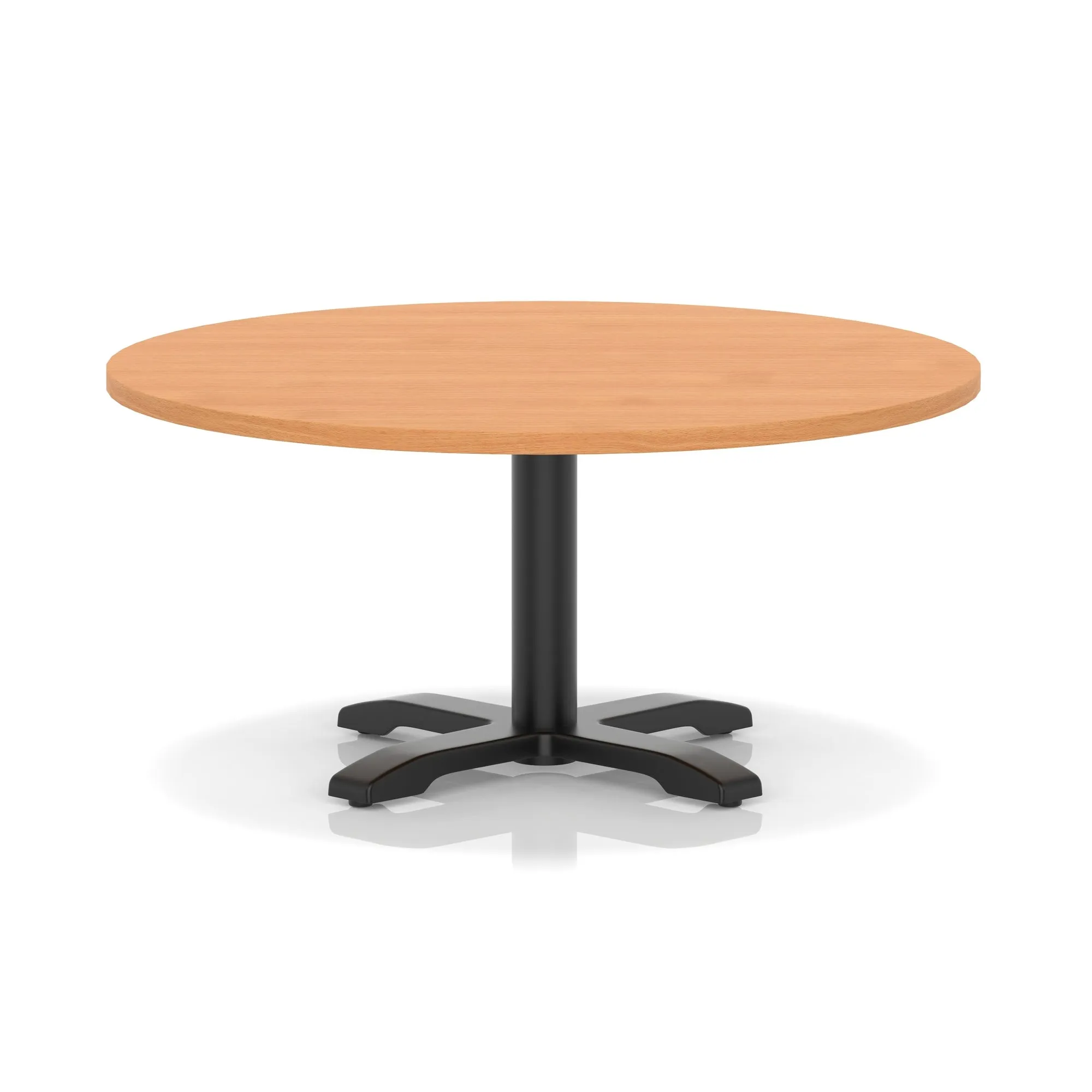 Italia Round Coffee Table With Cross Base