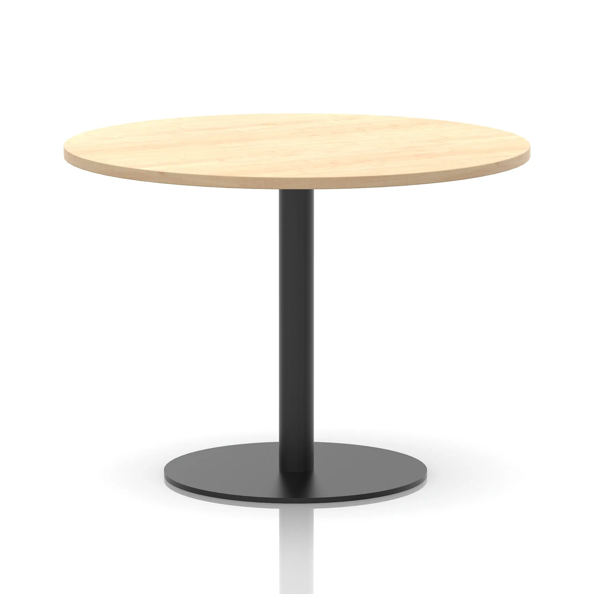 EE - Italia Round Poseur Table Black Leg