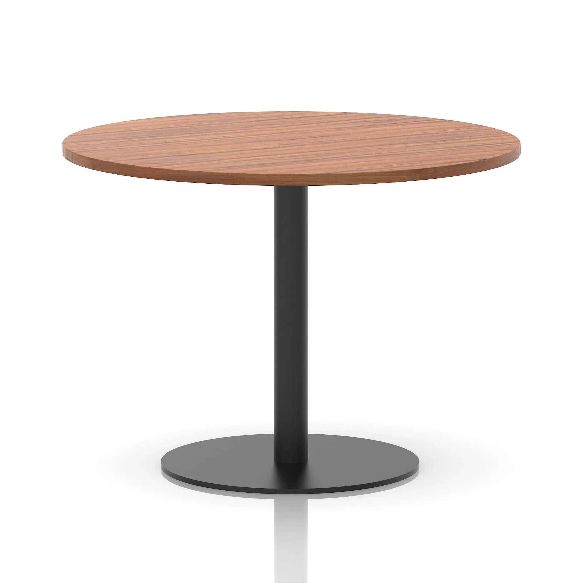 EE - Italia Round Poseur Table Black Leg