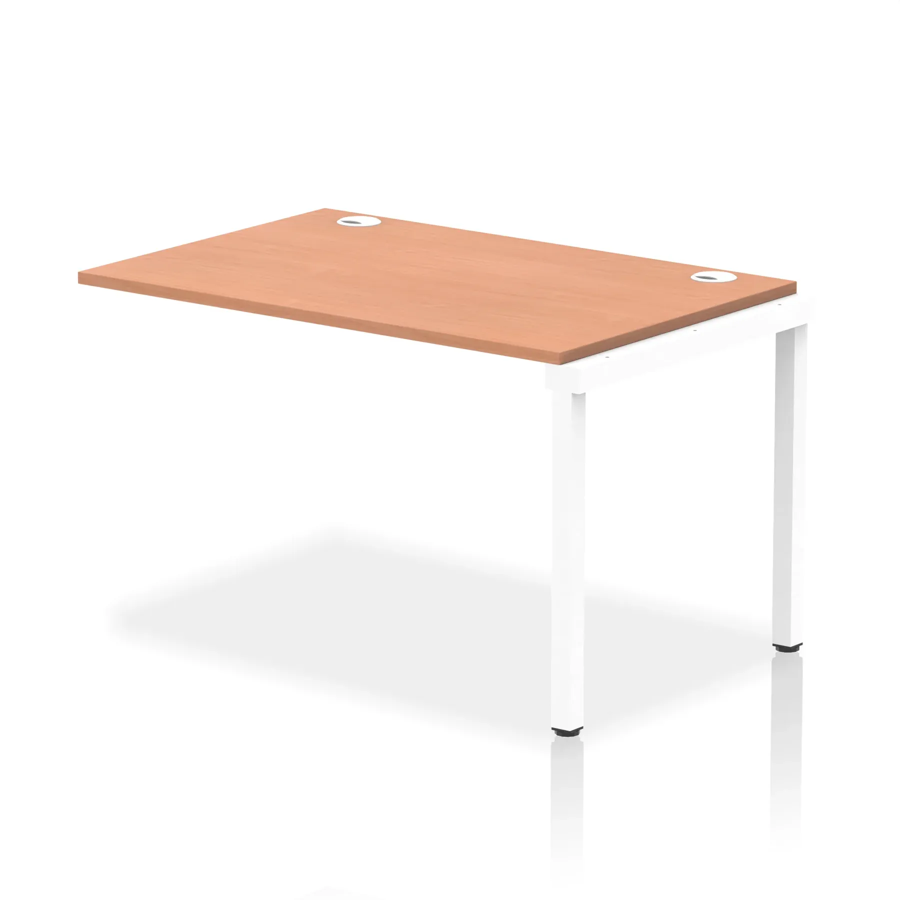 Impulse Single Row Bench Desk Extension Kit