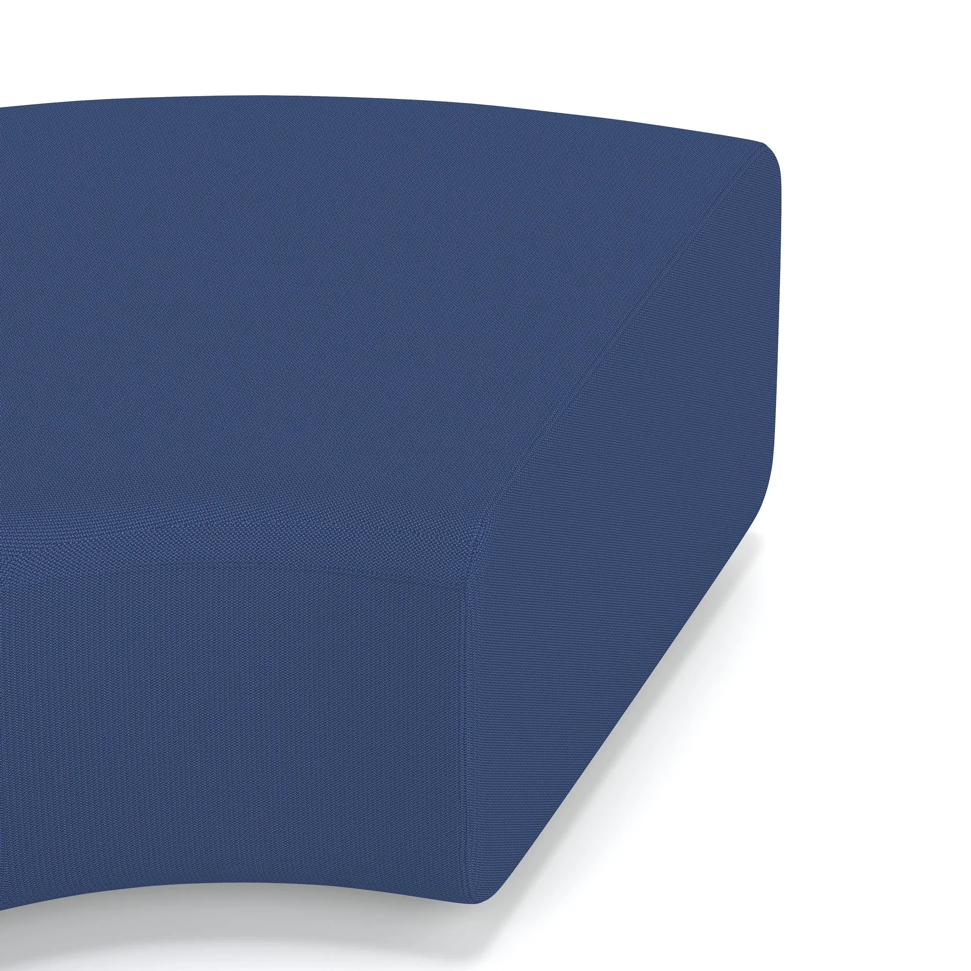 EE - Mawsley Modular Seating 90 Degree Backless Curved Unit