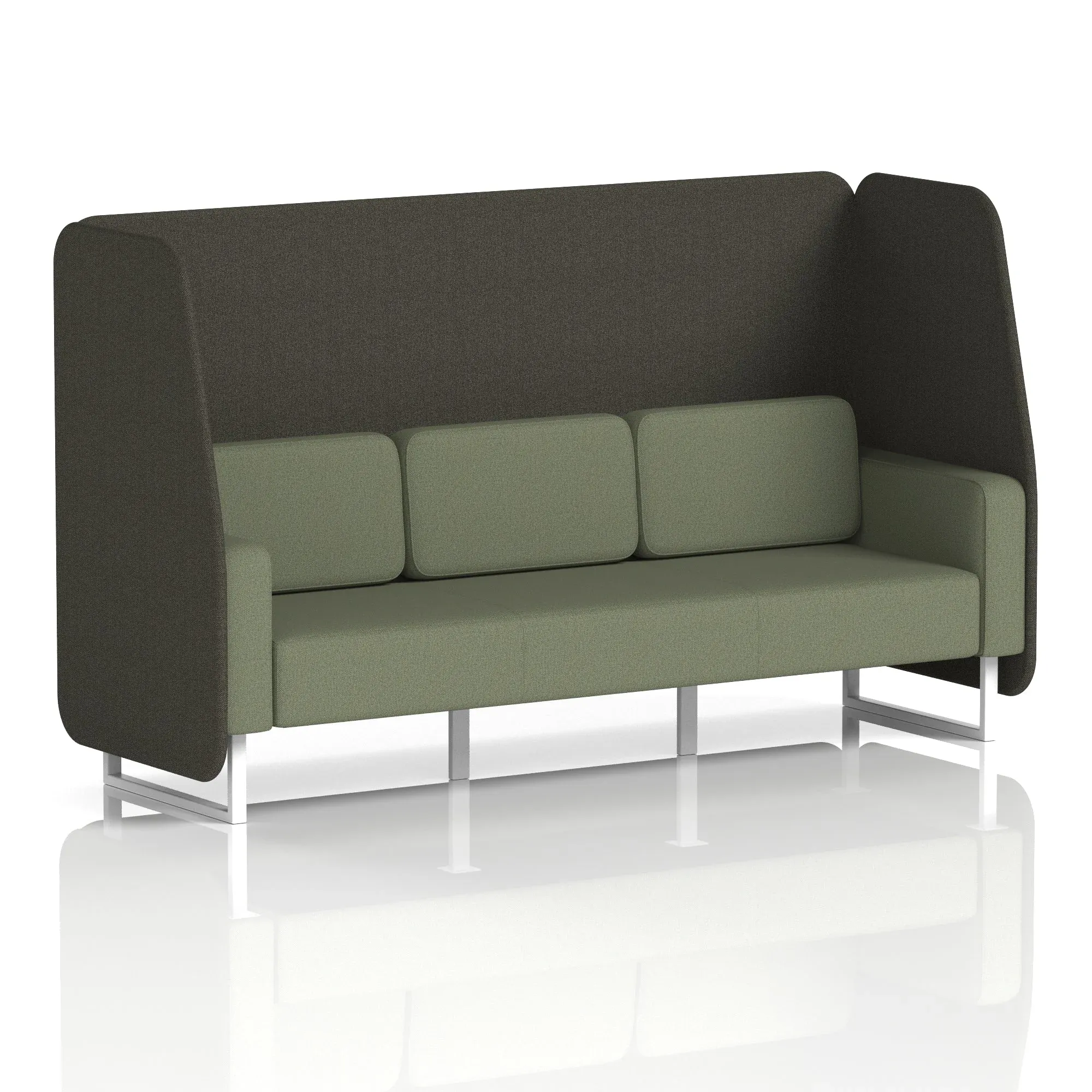 Brixworth Open Booth in Two Tone