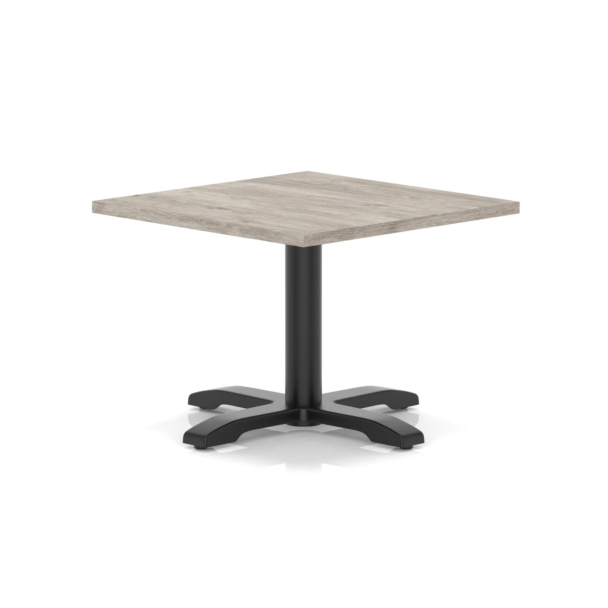 Italia Square Coffee Table With Cross Base