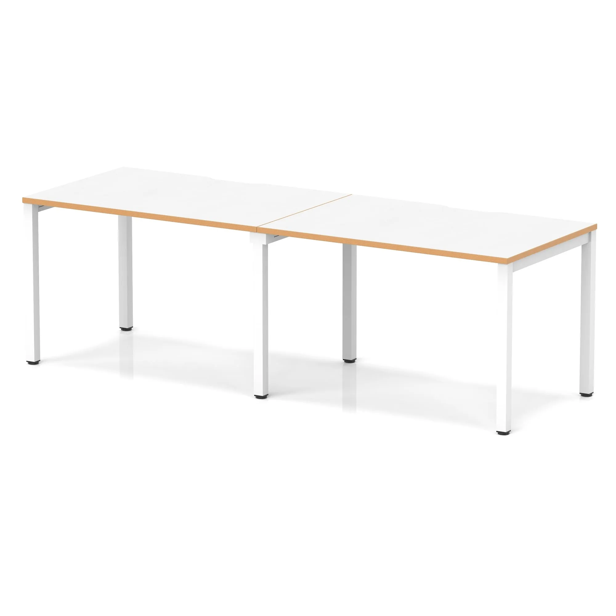 Evolve Plus Single Row Bench Desk - 2 Person