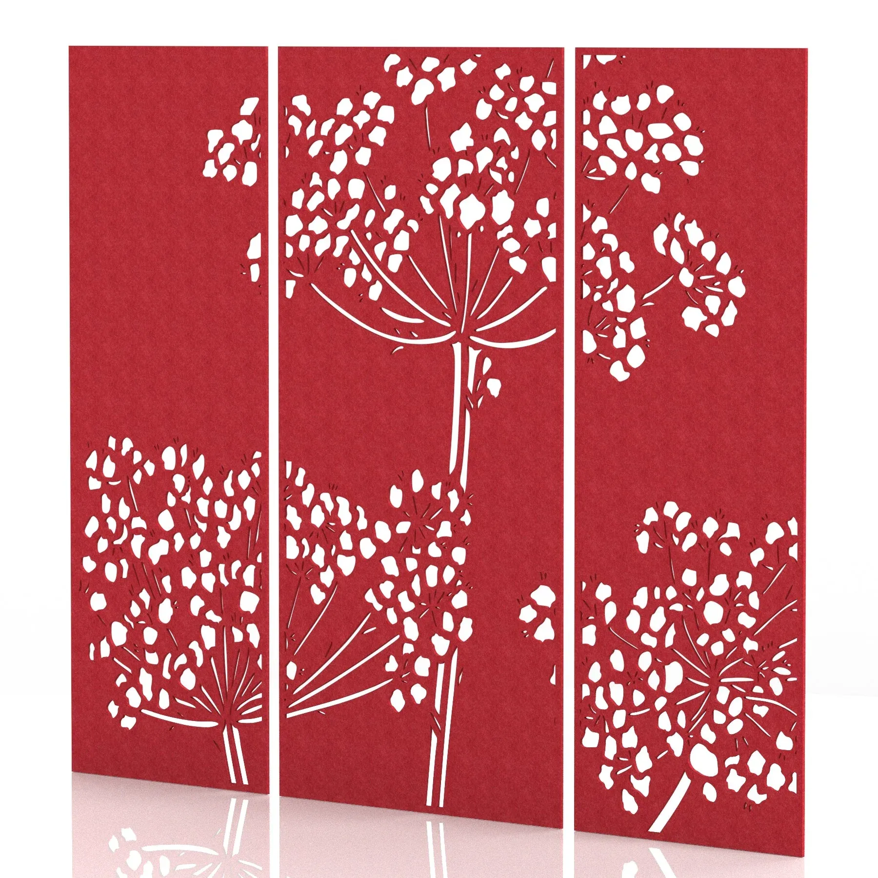Sch! Acoustic Wall and Hanging Screens (3 Panels)