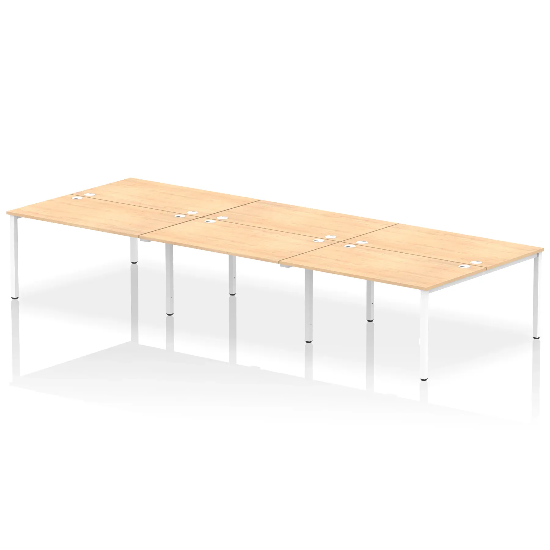 Impulse B2B Bench Desk - 6 Person