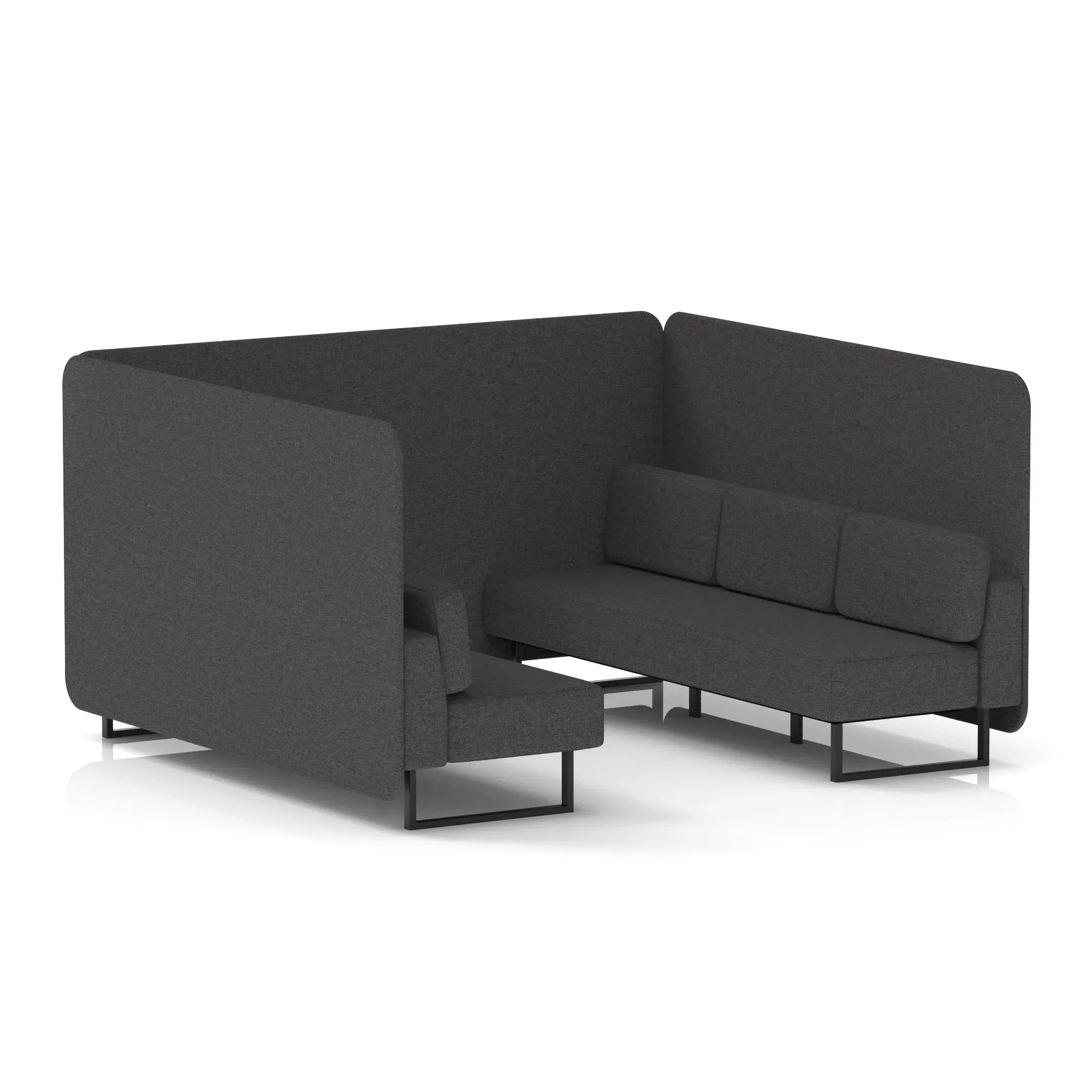 Brixworth Bench Booth in Single Tone