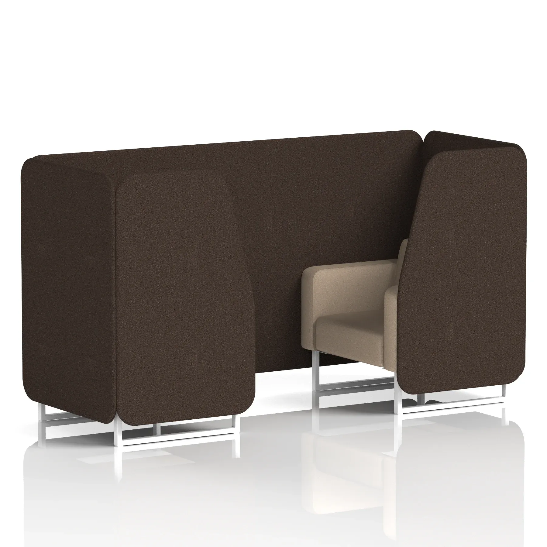 Brixworth Booth in Two Tone