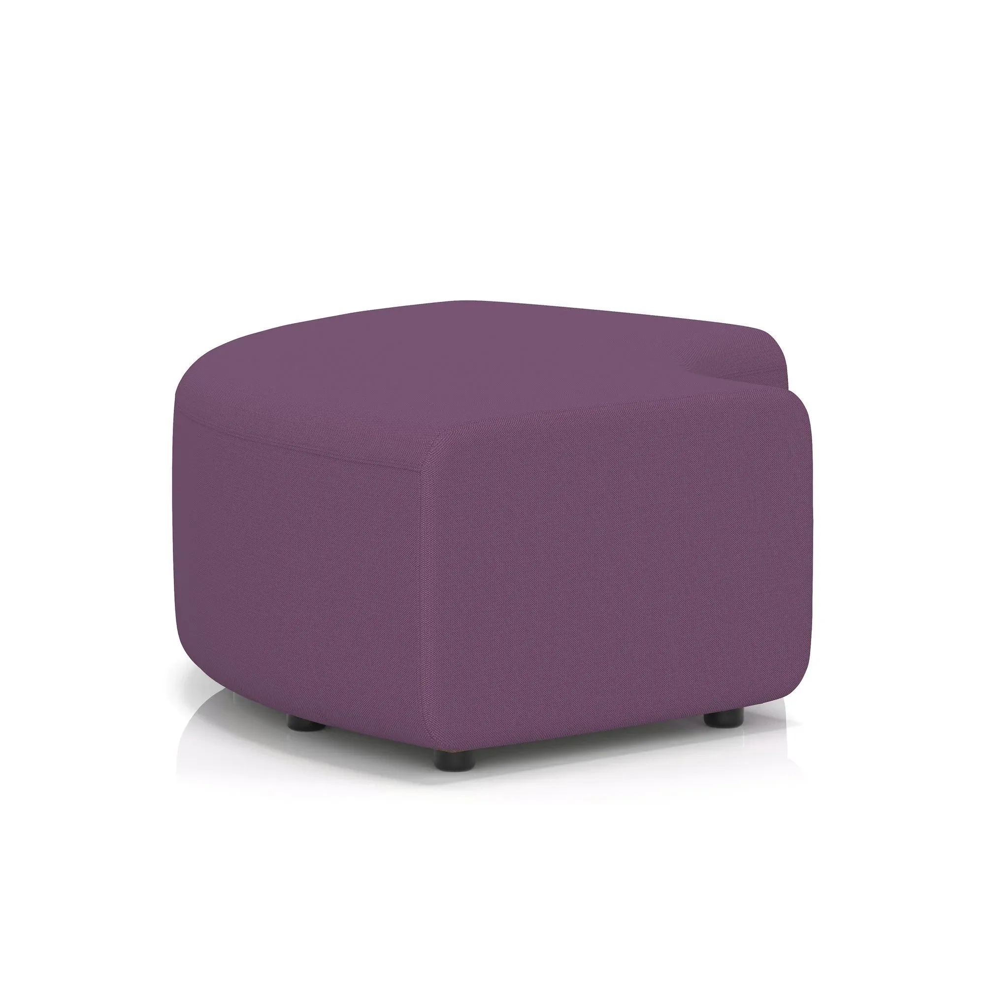 EE - Mawsley Modular Seating 90 Degree Backless Curved Unit