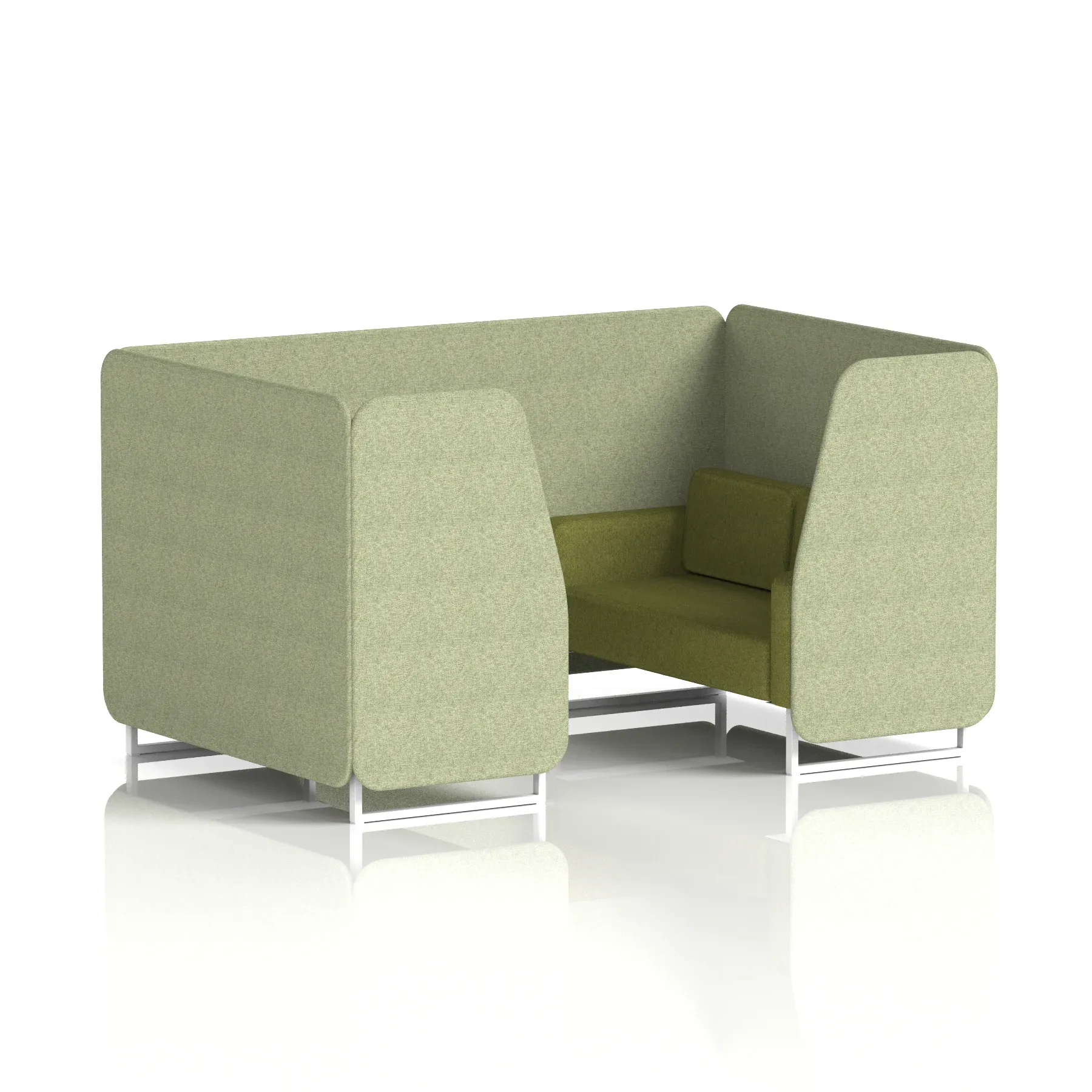 Brixworth Booth in Two Tone