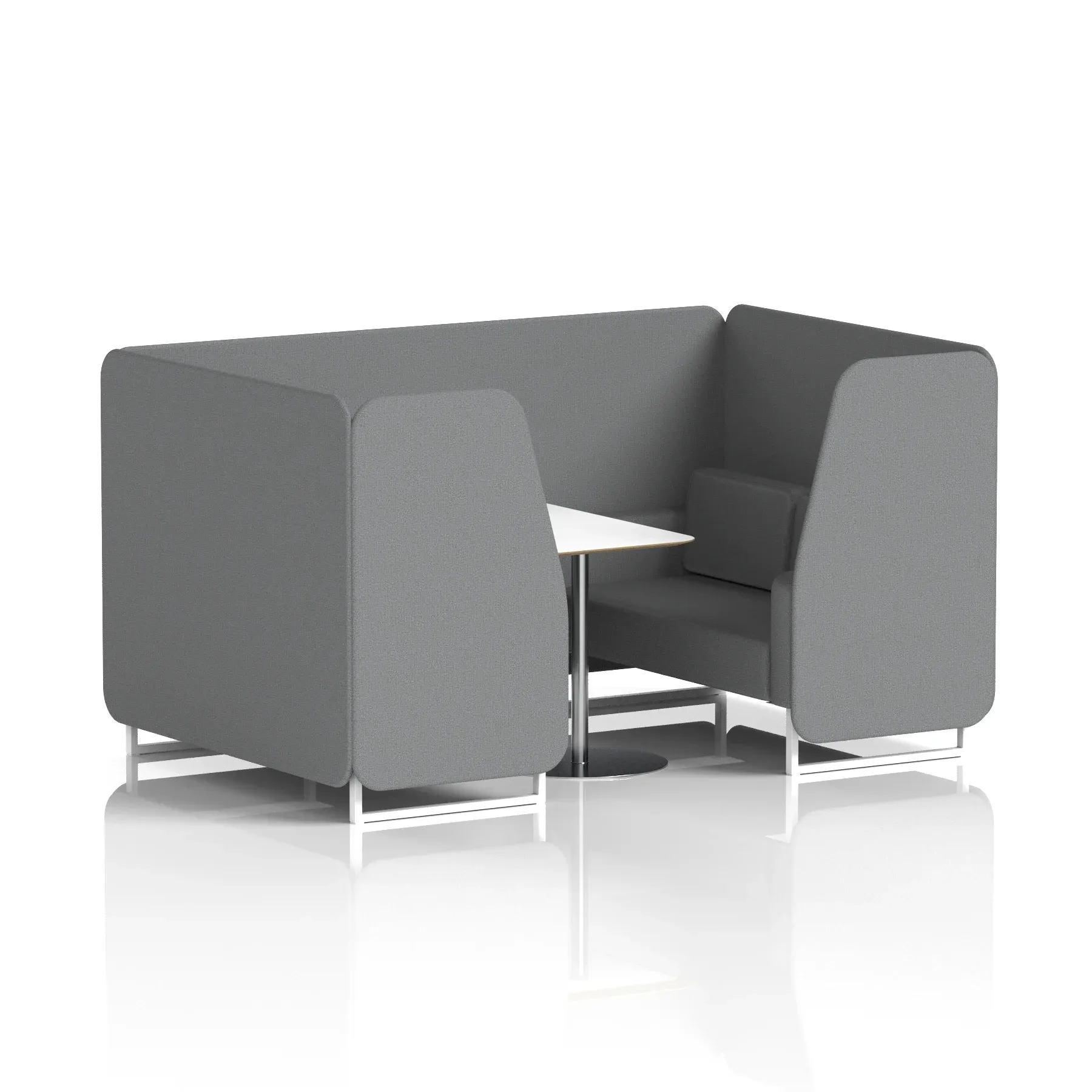 Brixworth Booth With White Table In Single Tone