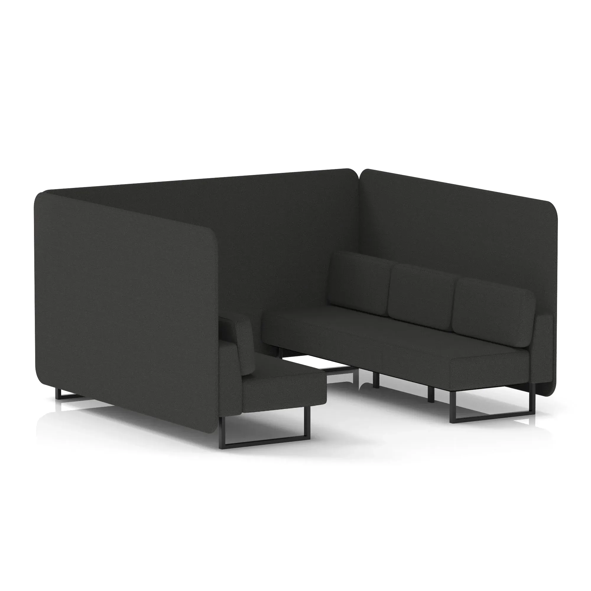 Brixworth Bench Booth in Single Tone