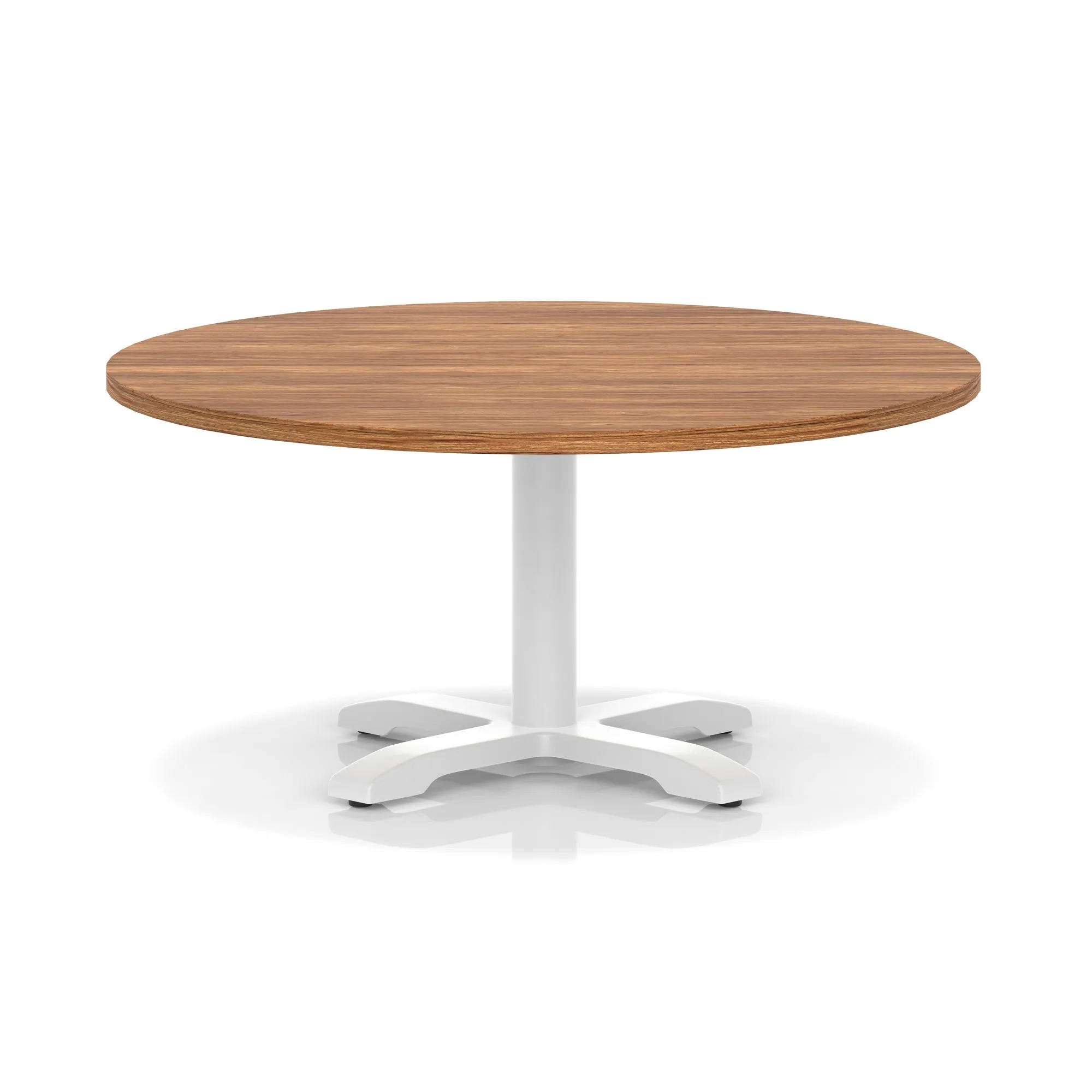 Italia Round Coffee Table With Cross Base