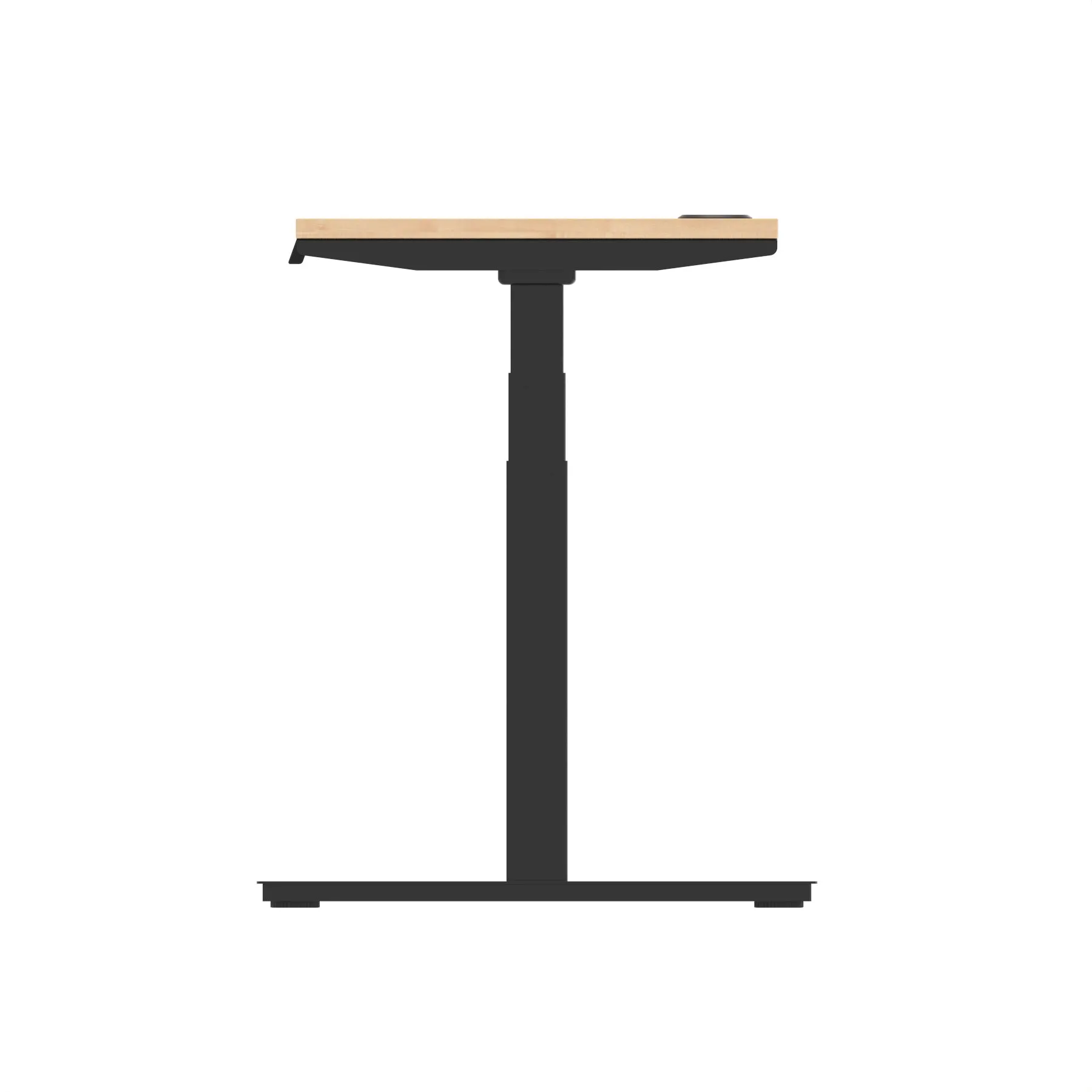 EE - Air Height Adjustable Slimline Desk With Cable Ports